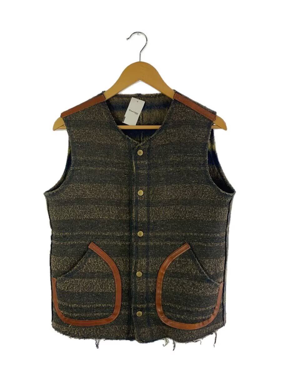 Kapital Striped Raw Hem Vest Size US L / EU 52-54 / 3 - 1 Thumbnail