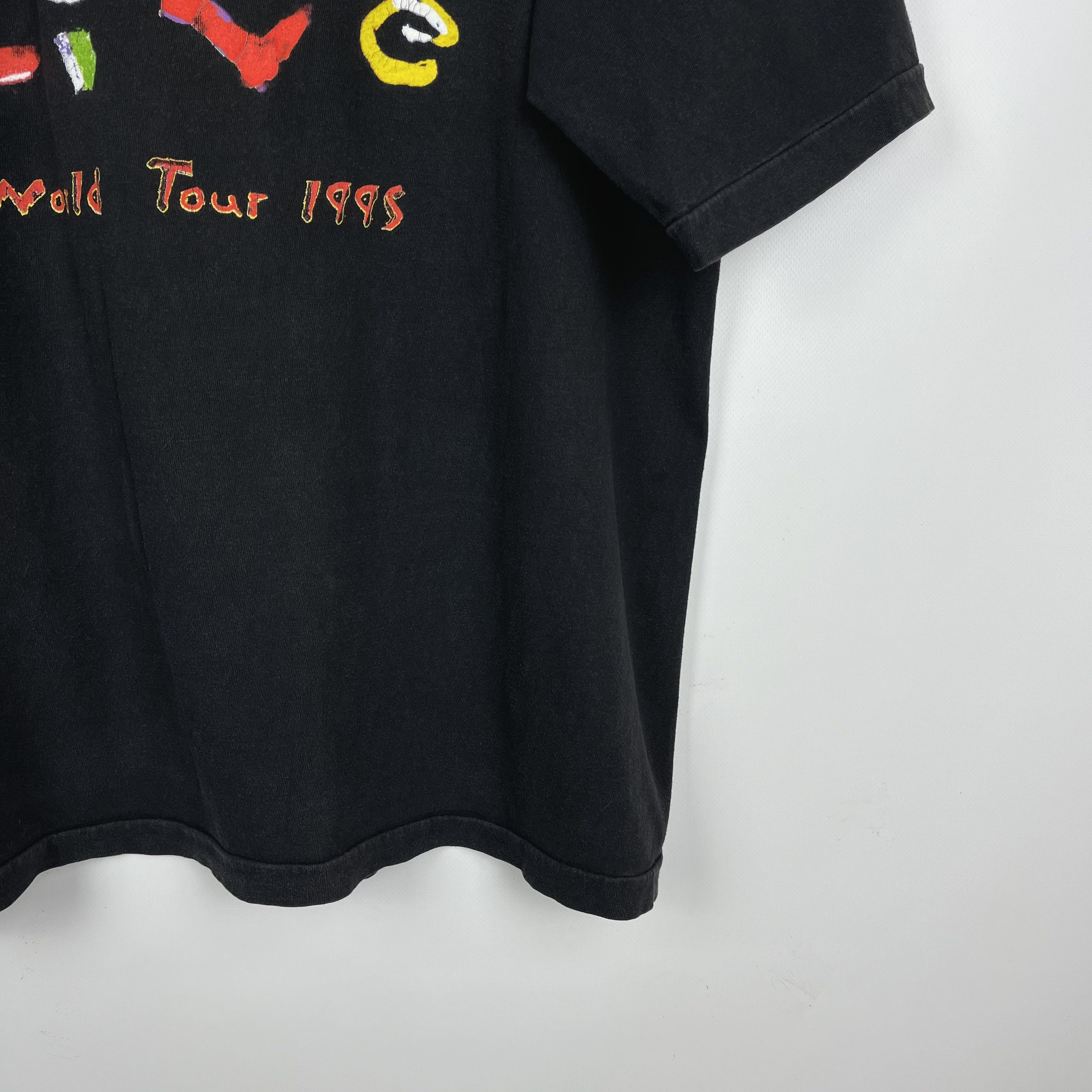 Band Tees Vintage Rolling Stones Voodoo Lounge Tour T Shirt 1995 Size US XL / EU 56 / 4 - 16 Thumbnail