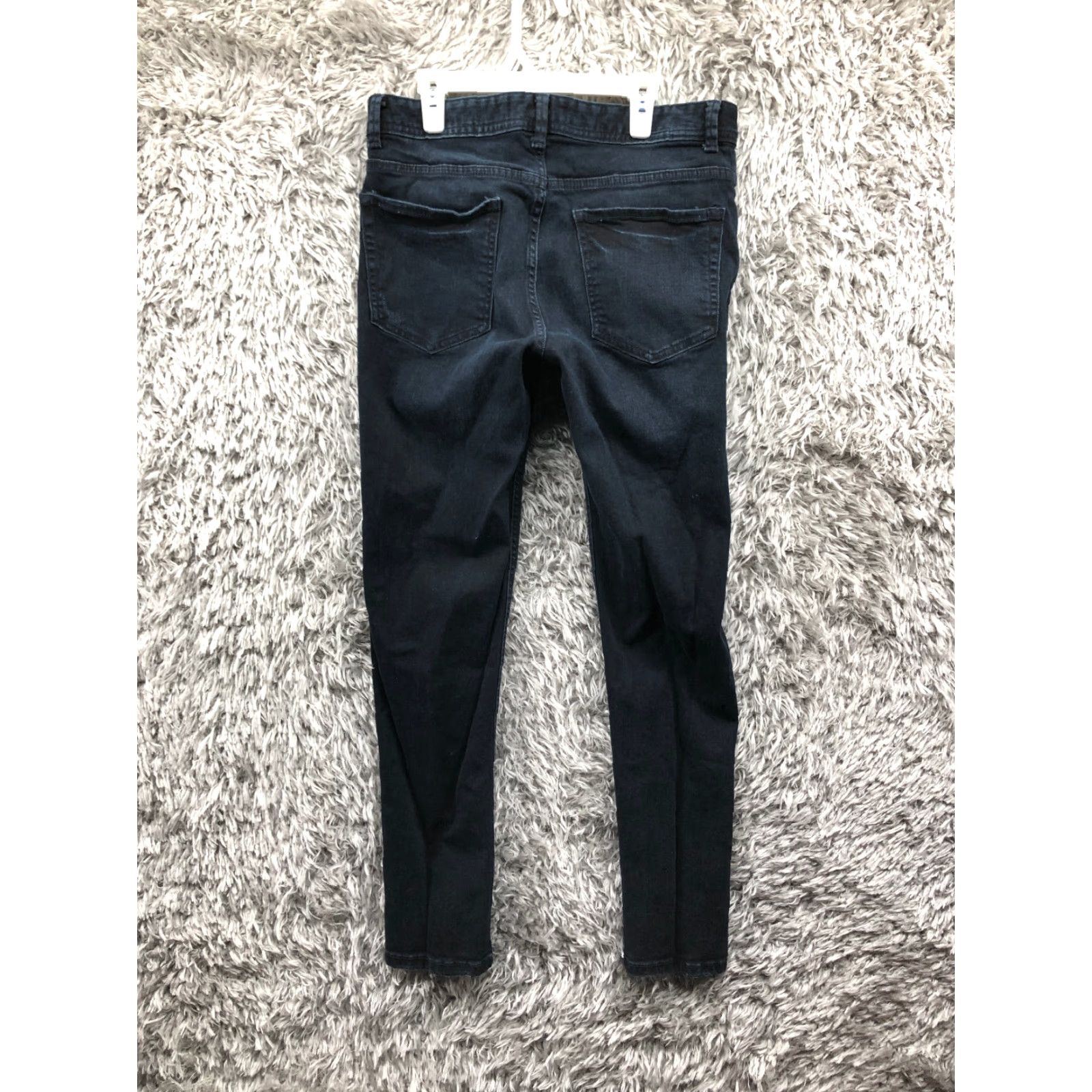 Forever 21 Forever 21 Jeans Mens Size 31 Slim Straight Leg Mid Rise Dark Wash Blue Denim Jeans Size US 31 - 7 Thumbnail