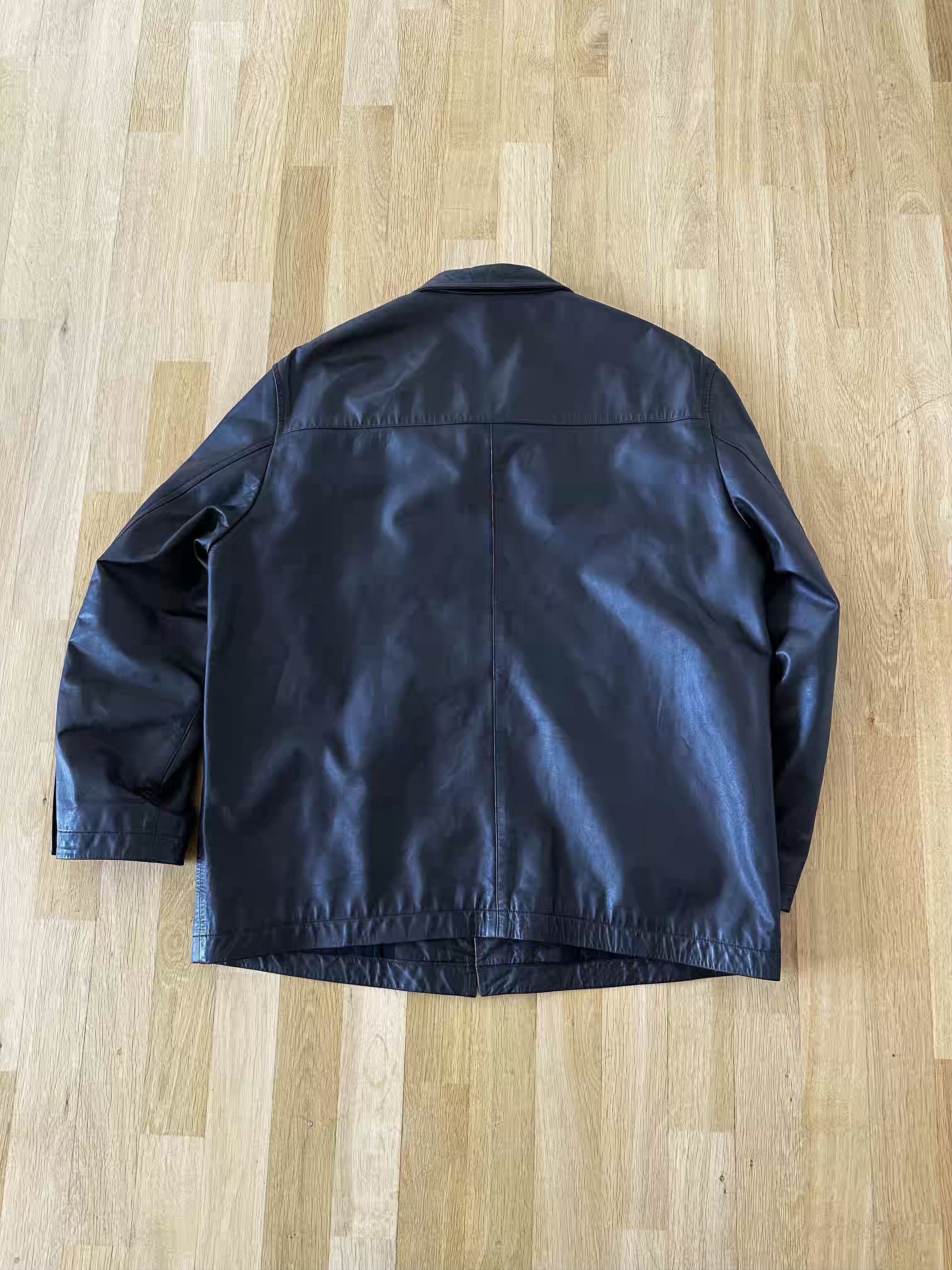Lemaire Relaxed leather jacket Size US L / EU 52-54 / 3 - 4 Thumbnail