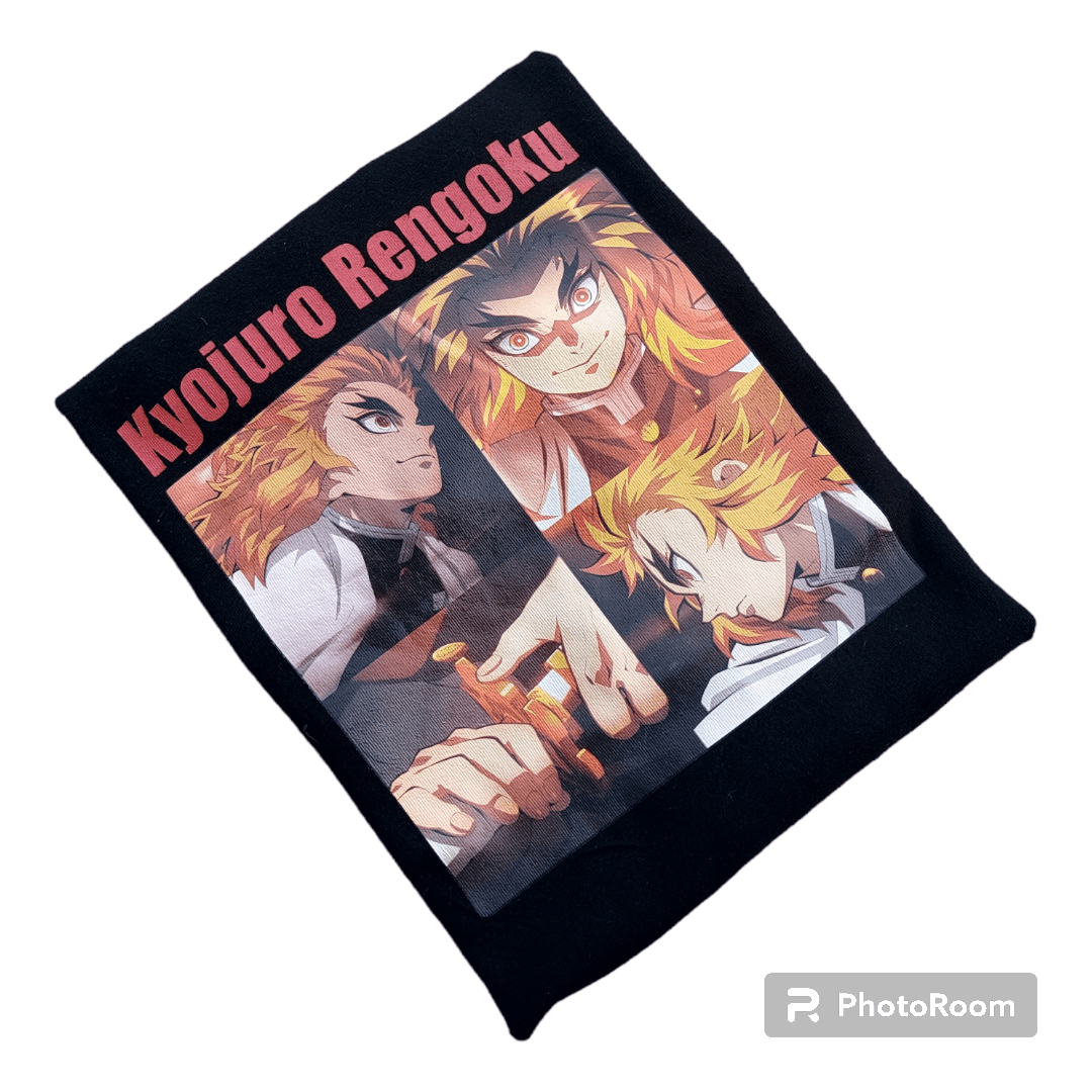 Anime × Japanese Brand 💥Demon Slayer Kyojuro Rengoku T Shirt Size US M / EU 48-50 / 2 - 4 Thumbnail