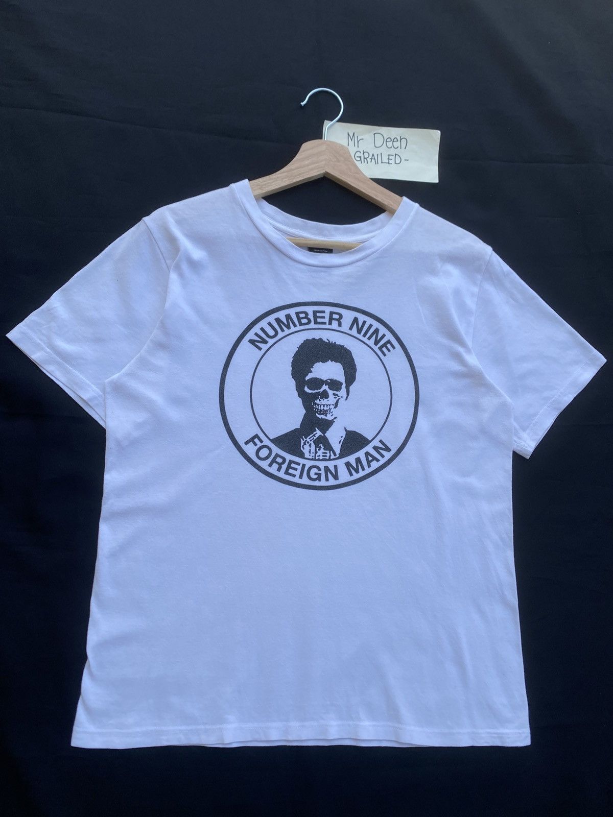 Number (N)ine Rare Number Nine Foreign Man Tshirt Size US M / EU 48-50 / 2 - 3 Thumbnail