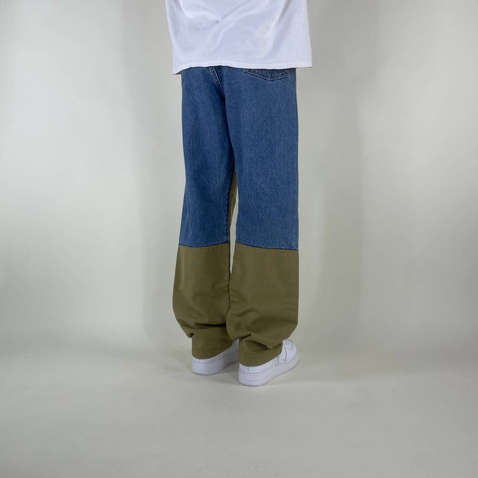 StraightFaded × Vintage × Wrangler Vintage USA Made Western Style Double Knee Wrangler Pants Size US 34 / EU 50 - 2 Thumbnail