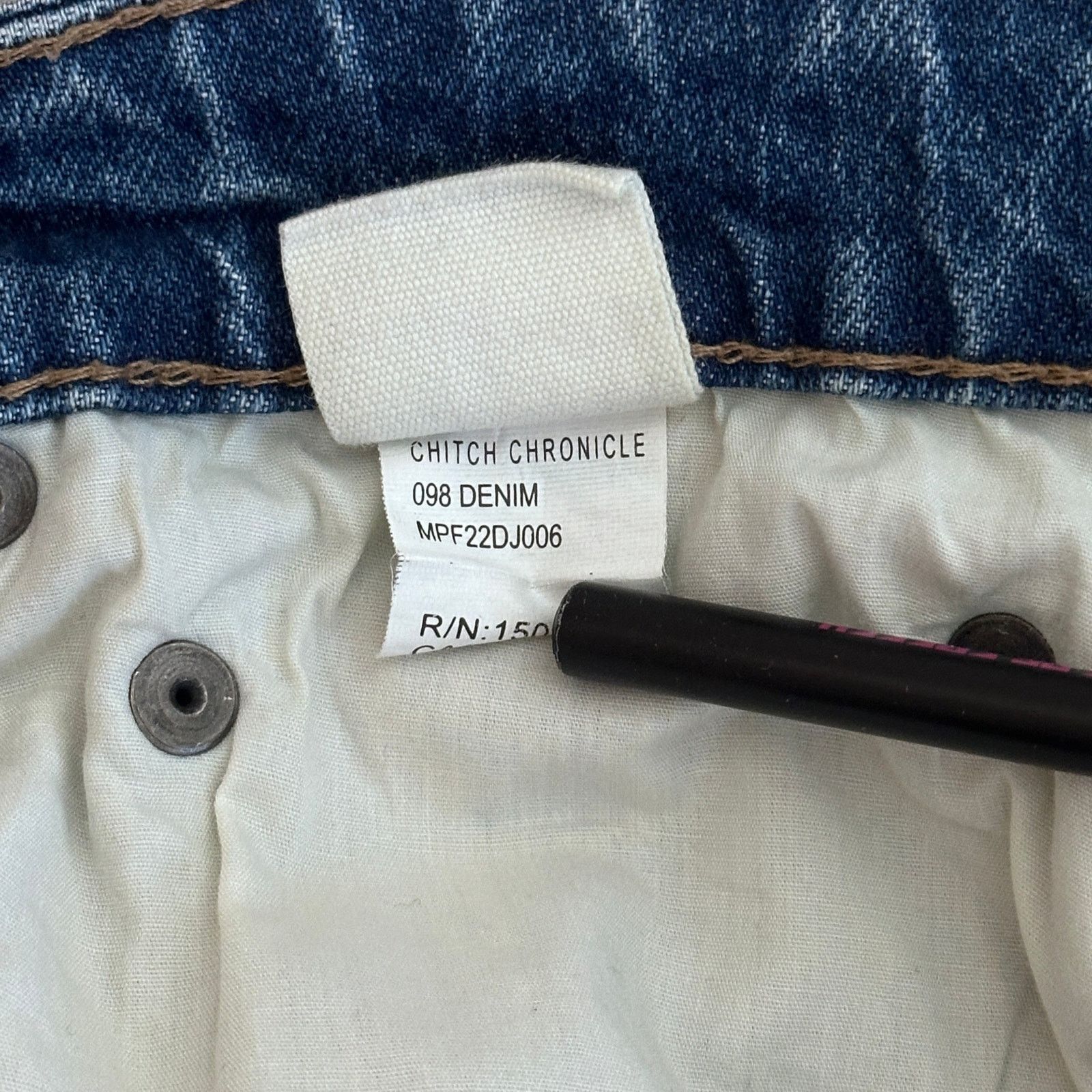 Ksubi Chitch Chronicle Blue Denim Jeans Size US 34 / EU 50 - 12 Thumbnail