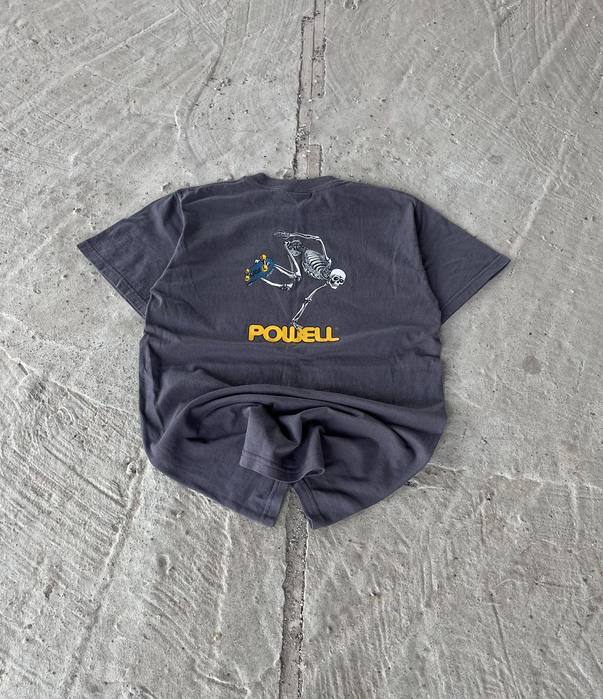Powell Peralta × Vintage Vintage Powell Peralta Skateboards Skull T Shirt Size US S / EU 44-46 / 1 - 1 Thumbnail