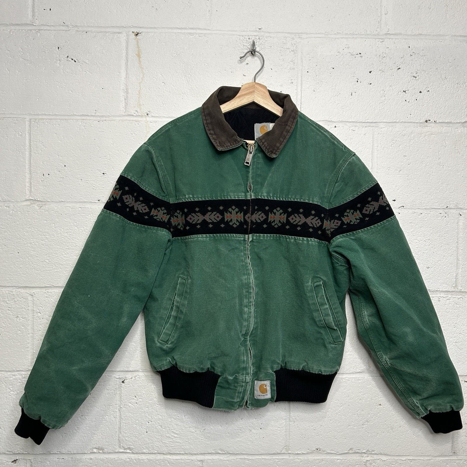 Carhartt Vintage Carhartt Southwestern/Aztec Santa Fe Jacket “Cactus” Size US M / EU 48-50 / 2 - 2 Thumbnail