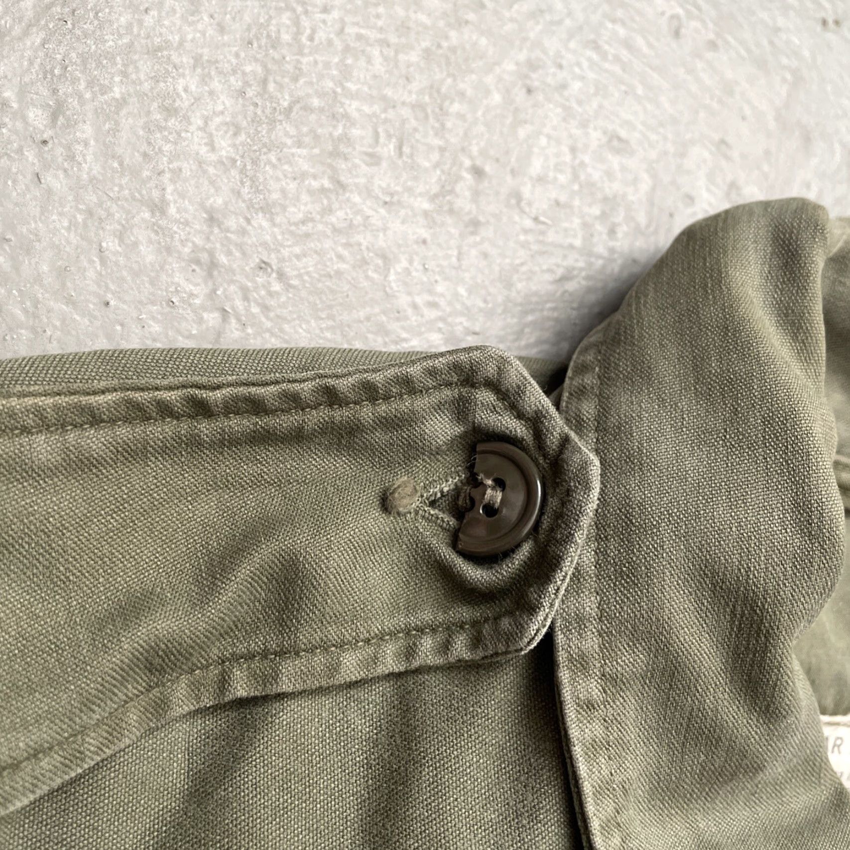 Vintage VINTAGE US Army Military Field Combat Sateen 9oz Jacket XS Regular Green Military Jacket Unisex Adults 1950s 1959 Army Korean Outdoor Utility Size US XS / EU 42 / 0 - 3 Thumbnail