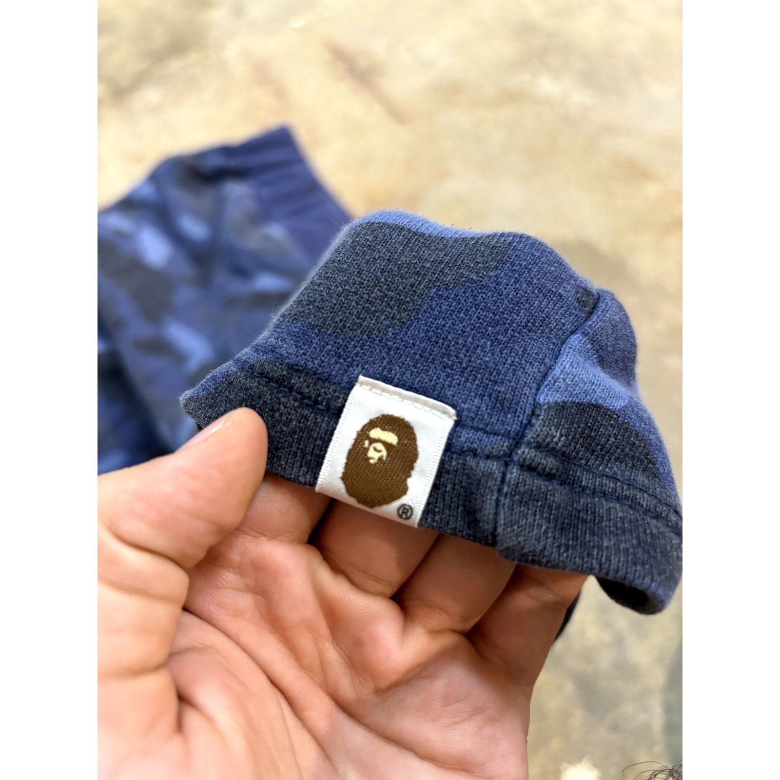 Bape Bape Blue Camo Shorts XL Size US 38 / EU 54 - 2 Thumbnail