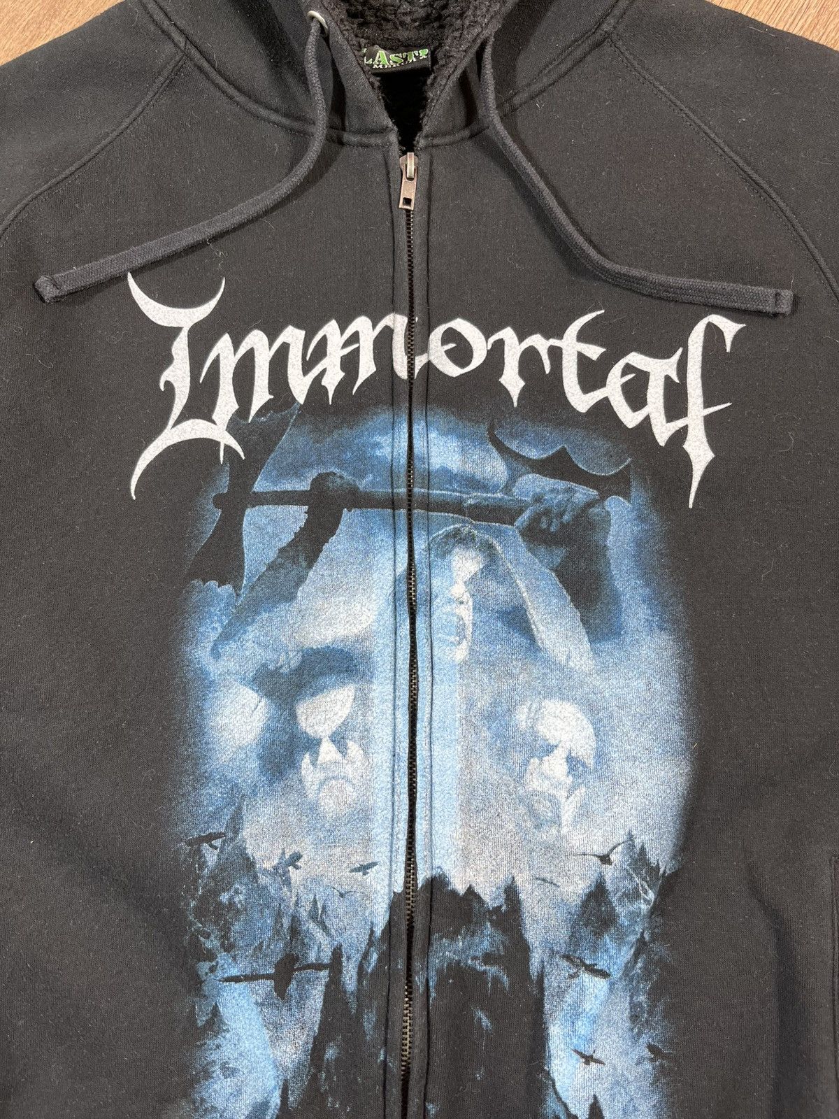 Band Tees Vintage Immortal Band Zip Hoodie Metal Size US L / EU 52-54 / 3 - 6 Thumbnail