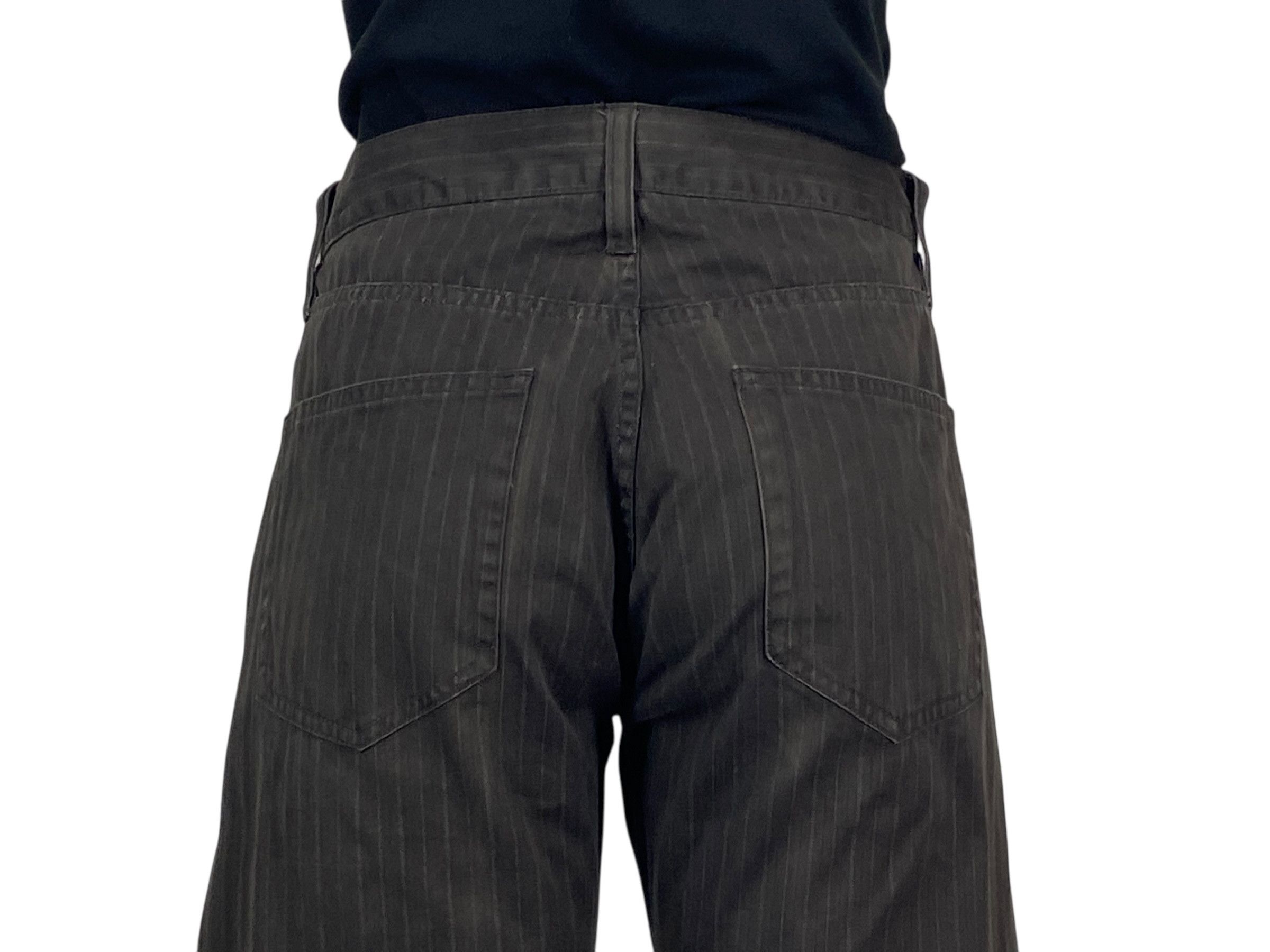 Japanese Brand Japanese Root Three Stripes Hickory Skateboard Jeans Size US 29 - 7 Thumbnail
