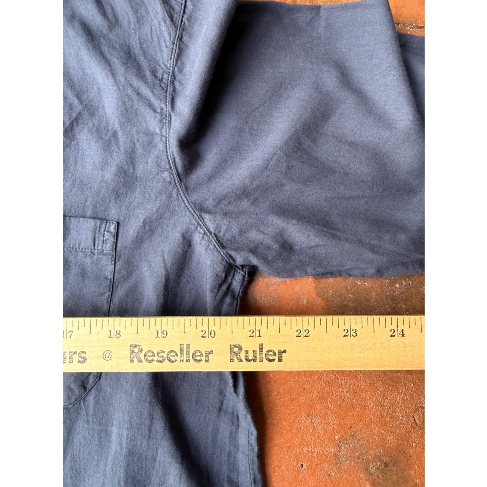 Vintage Grayson Frank & Eileen Changemaker Shirt Dress Women’s 3 Navy Blue Size XS / US 0-2 / IT 36-38 - 4 Thumbnail
