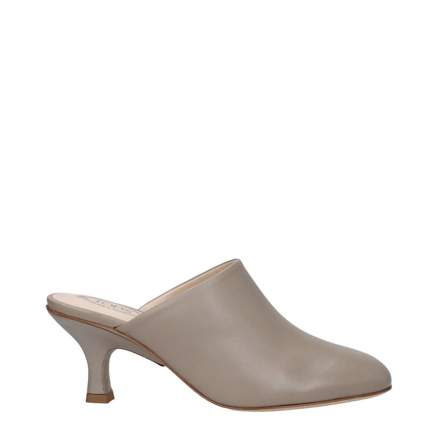 ob1o1e1224 Leather Sandals in Grey