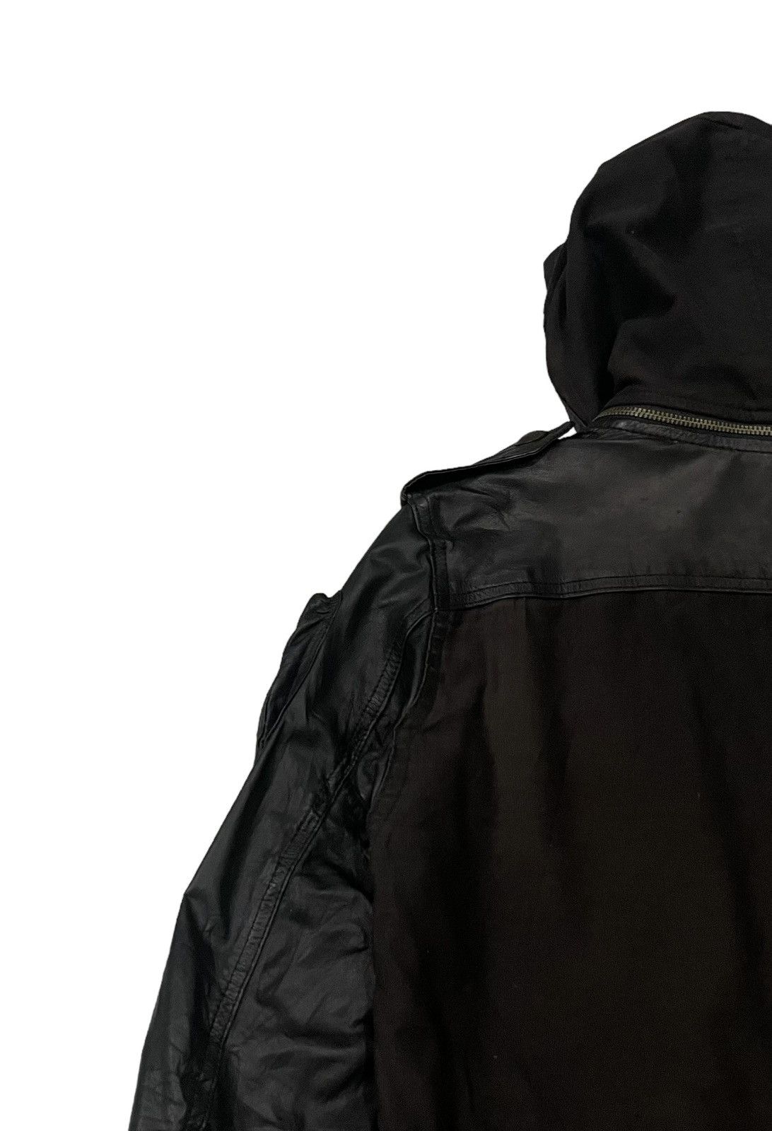 14th Addiction 14th Addiction Seditionaries Sheepskin Leather Parka Jacket Size US S / EU 44-46 / 1 - 15 Thumbnail