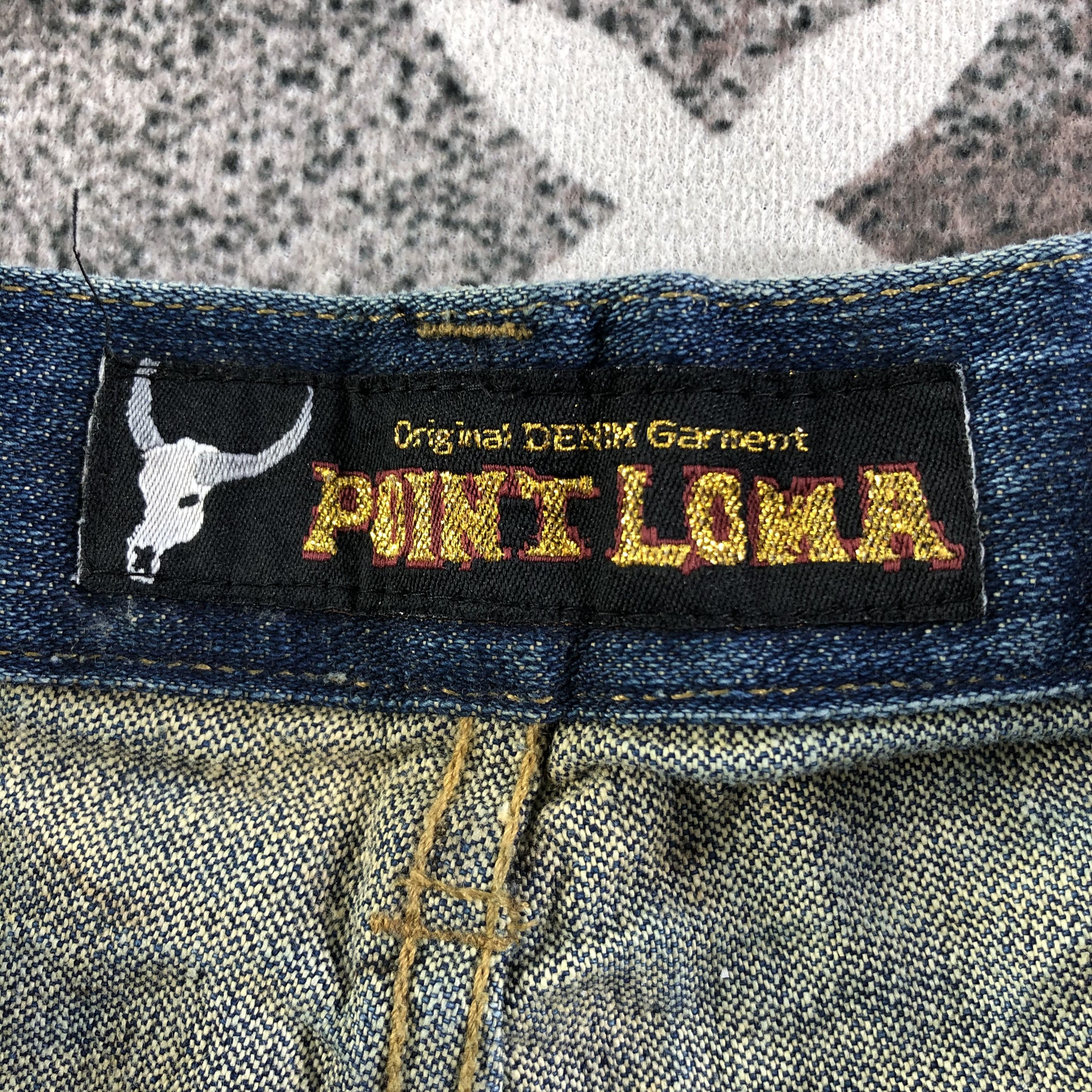 Japanese Brand Japanese Brand Point Loma Jeans Patchwork Denim KJ2299 Size US 32 / EU 48 - 9 Thumbnail