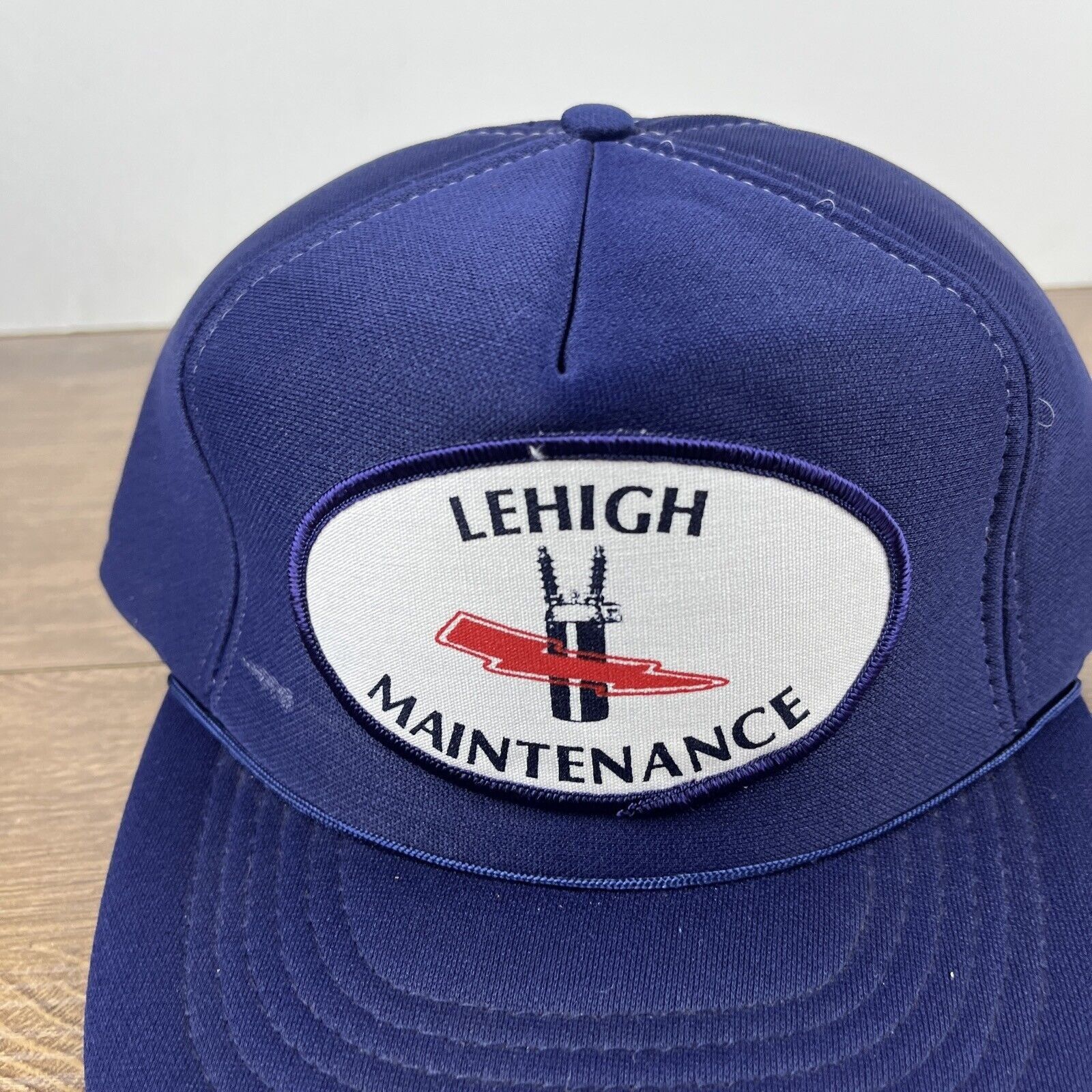 Other Lehigh Maintenance Hat Lehigh Blue Hat Adjustable Adult Size Size ONE SIZE - 7 Thumbnail