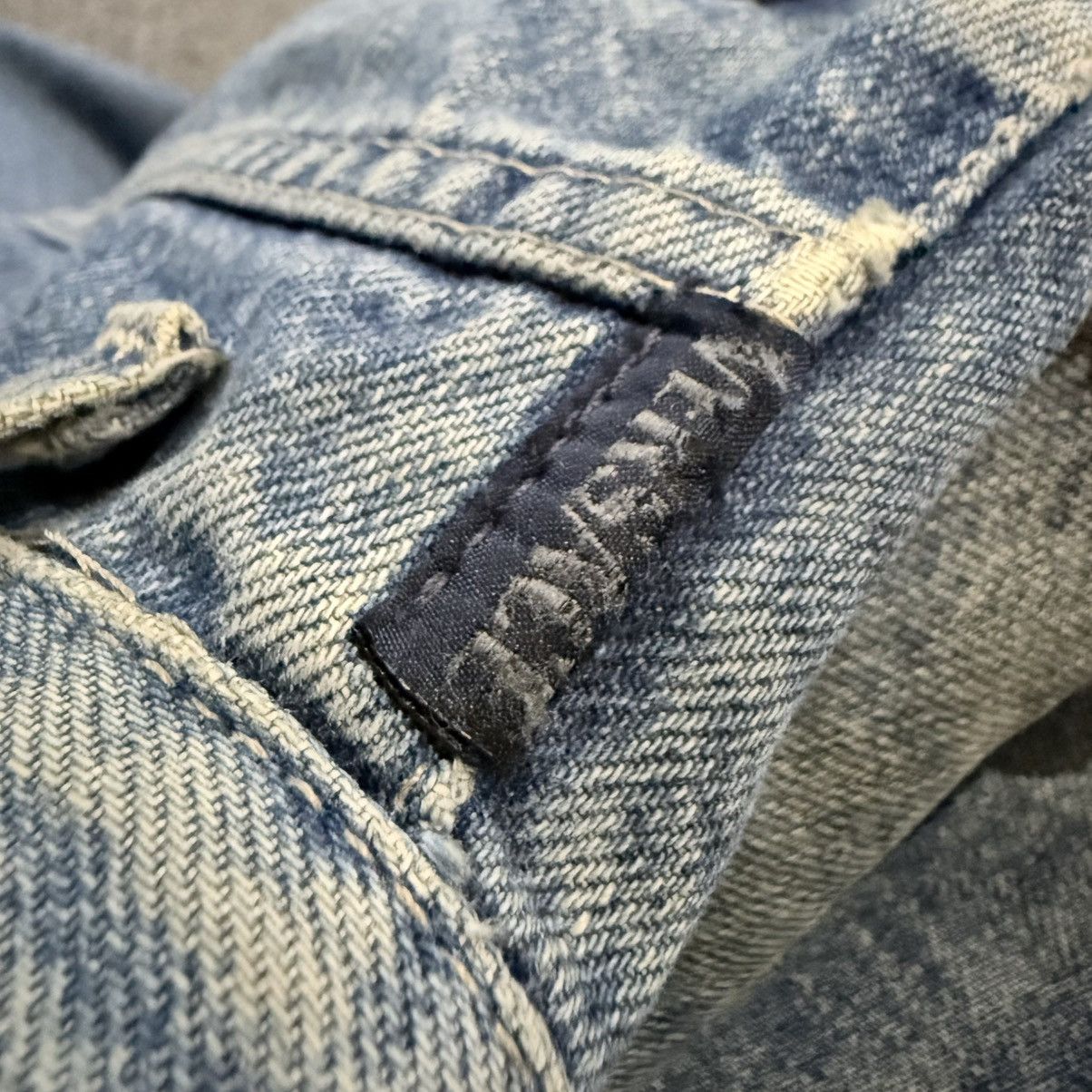Versace Jeans Couture Vintage 90s Baggy Fit Versace Heavy Fade Denim Made in Italy Size US 34 / EU 50 - 22 Thumbnail