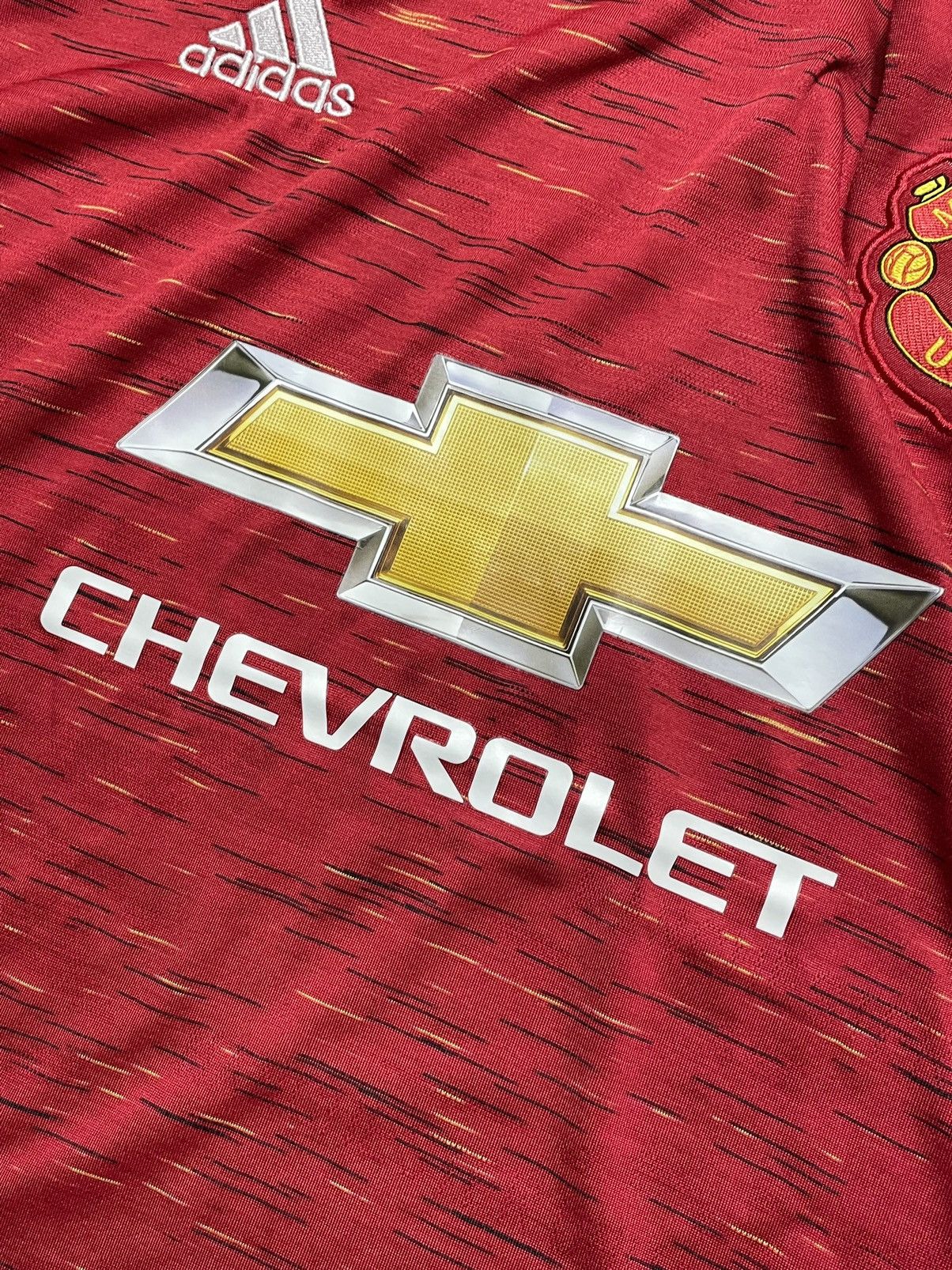 Adidas Adidas Manchester United 2020 2021 Home Soccer Shirt Jersey Size US L / EU 52-54 / 3 - 4 Thumbnail