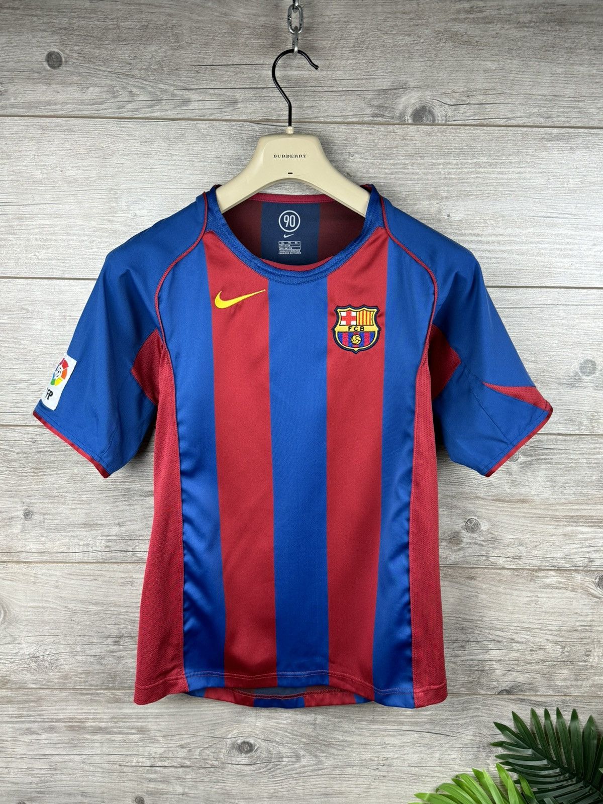 Nike × Vintage Nike Barcelona 2004- 05 Home Shirt Y2K Drill size XS Size US XS / EU 42 / 0 - 2 Thumbnail