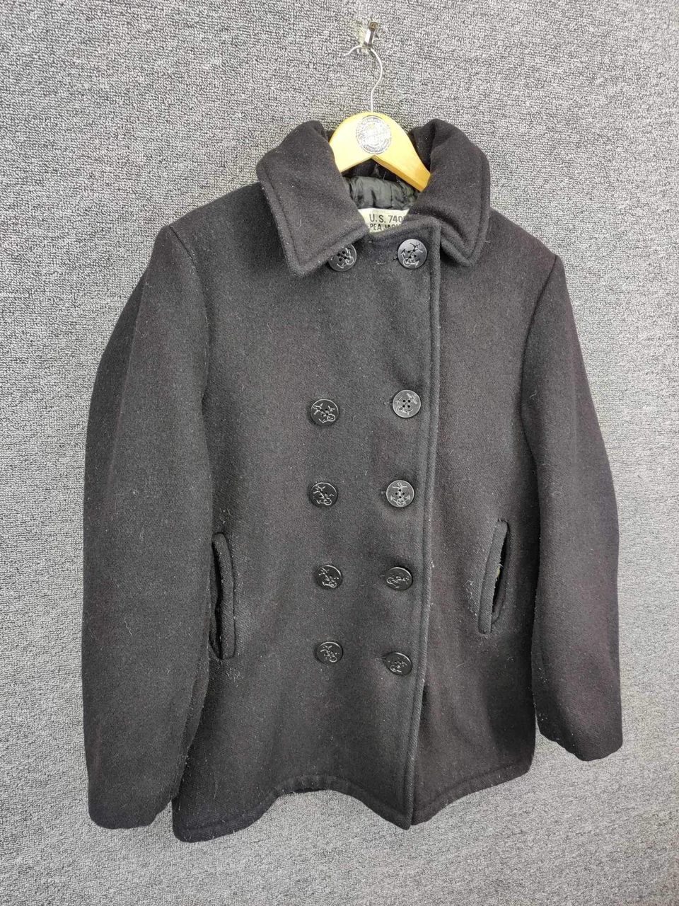 Schott Vintage Schott NYC U.S. 740N Double Breasted Wool Coat Size US M / EU 48-50 / 2 - 5 Thumbnail