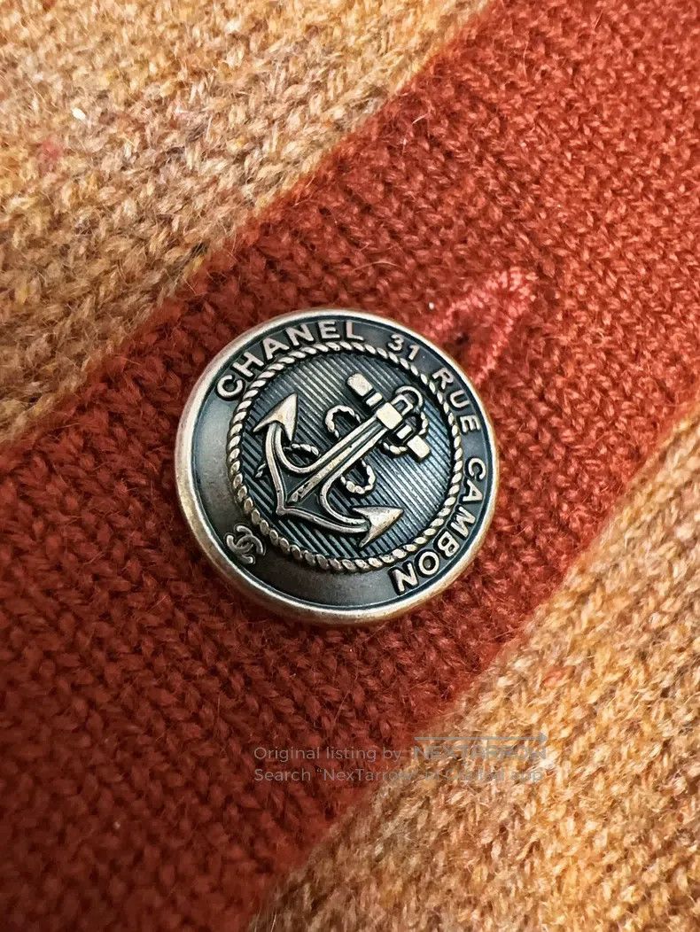Chanel Chanel 18A Hamburger Series Brick Red Brown Orange Edge Kn Size XS / US 0-2 / IT 36-38 - 5 Thumbnail