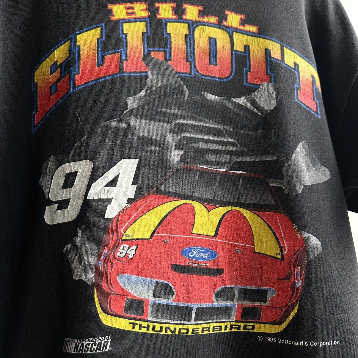 NASCAR Vintage 1995 Bill Elliott McDonald’s Nascar Tee Size US XL / EU 56 / 4 - 3 Thumbnail