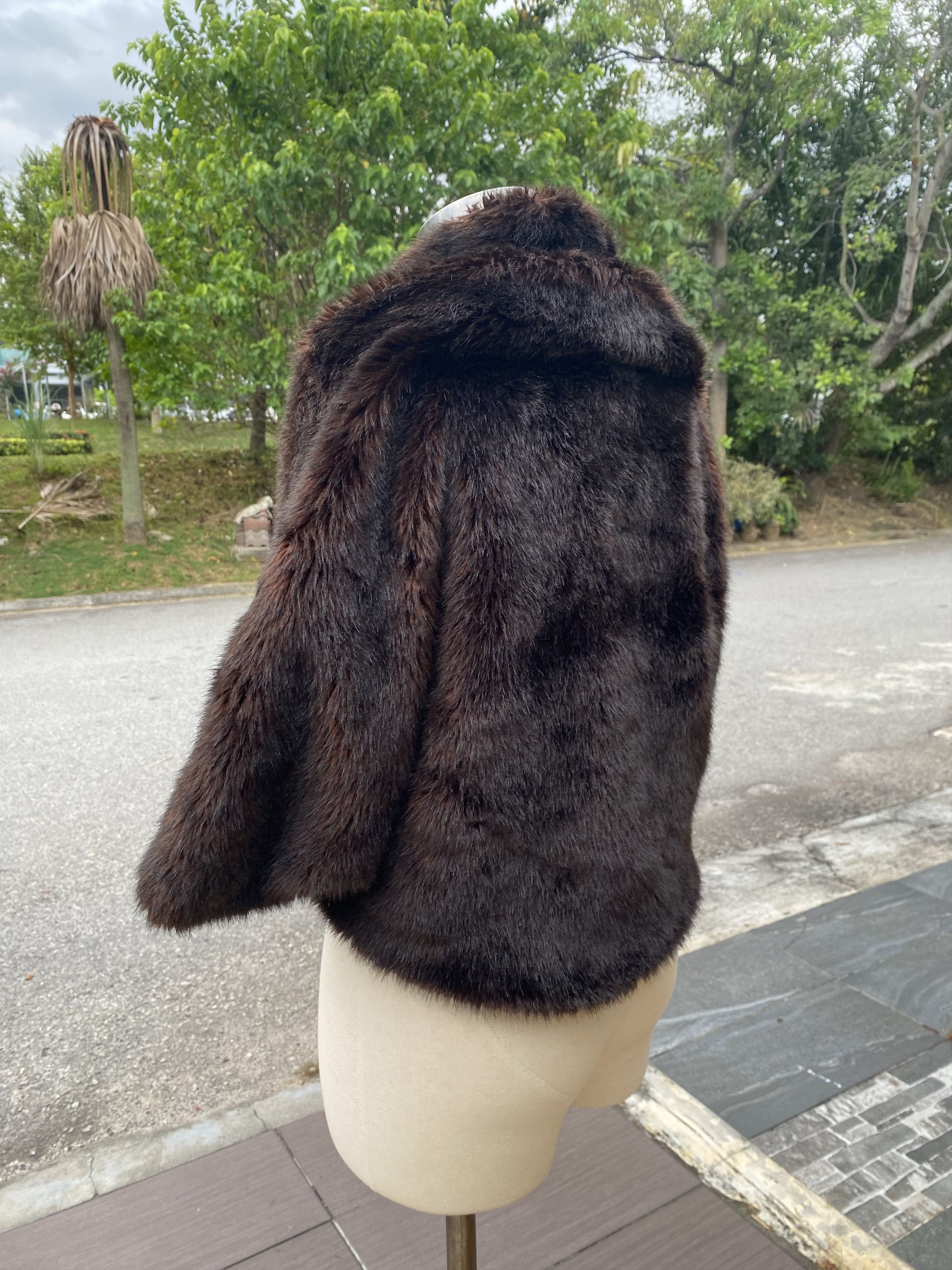 Comme des Garçons 04AW Fake Fur Coat