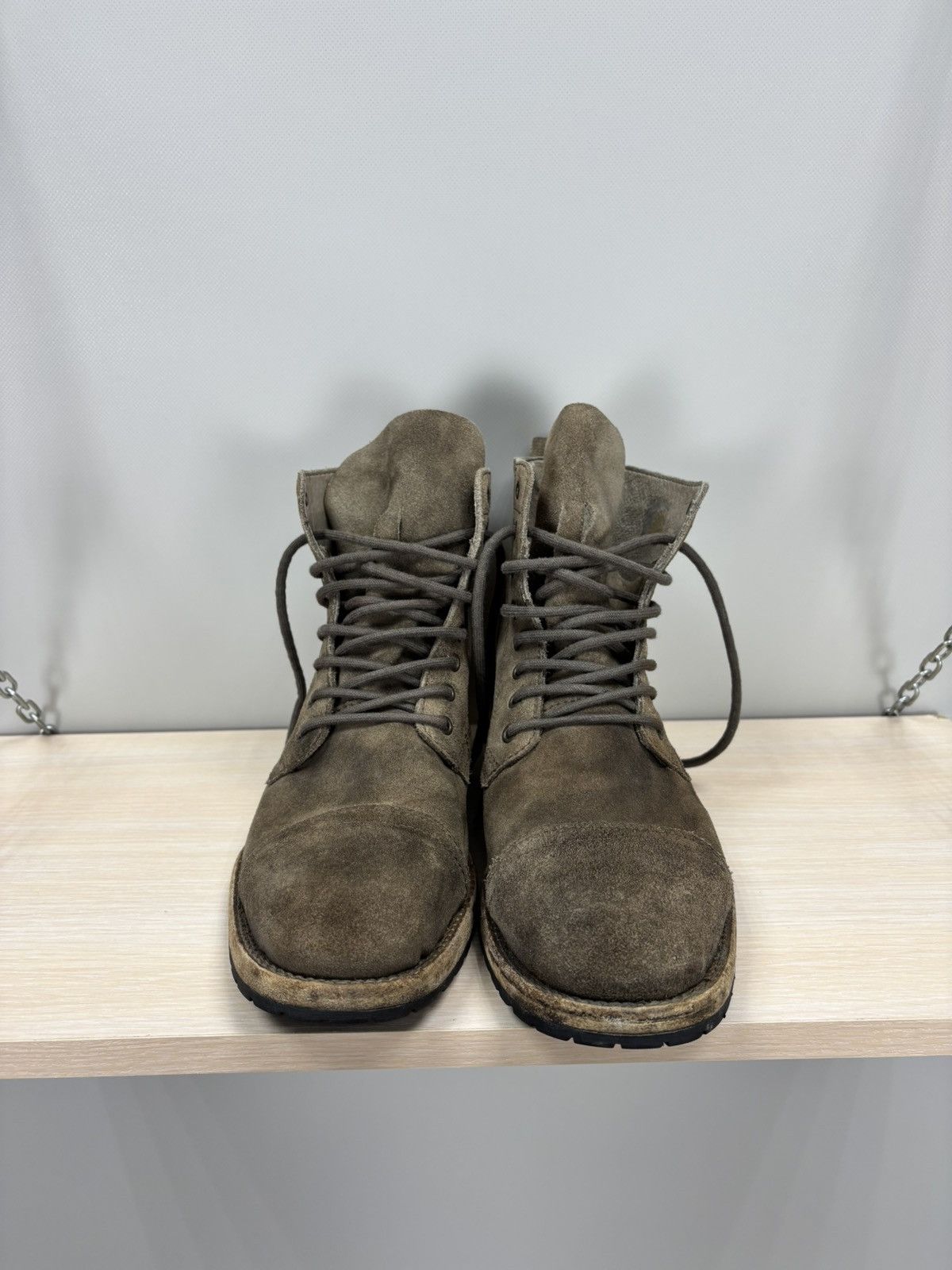 Mens boots AllSaints Size 42 Color Brown