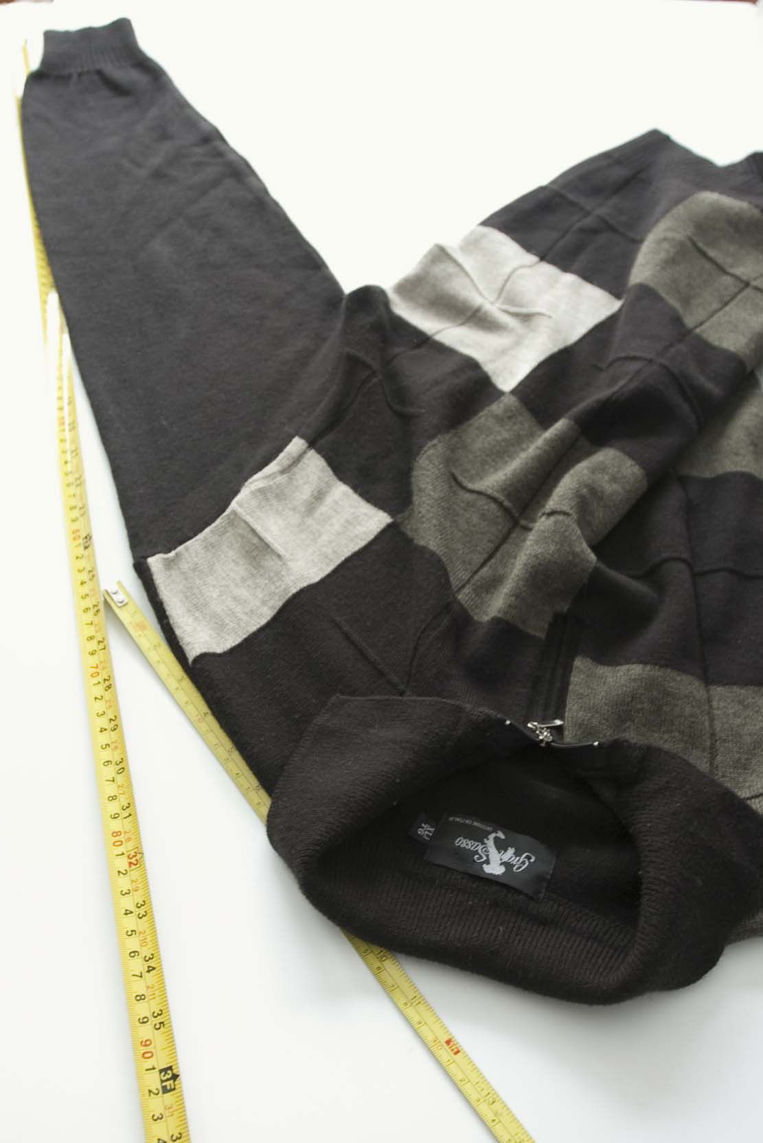 Gran Sasso Gran Sasso Sweater 1/4 Zip Size XL Black / Gray Size US XL / EU 56 / 4 - 6 Thumbnail
