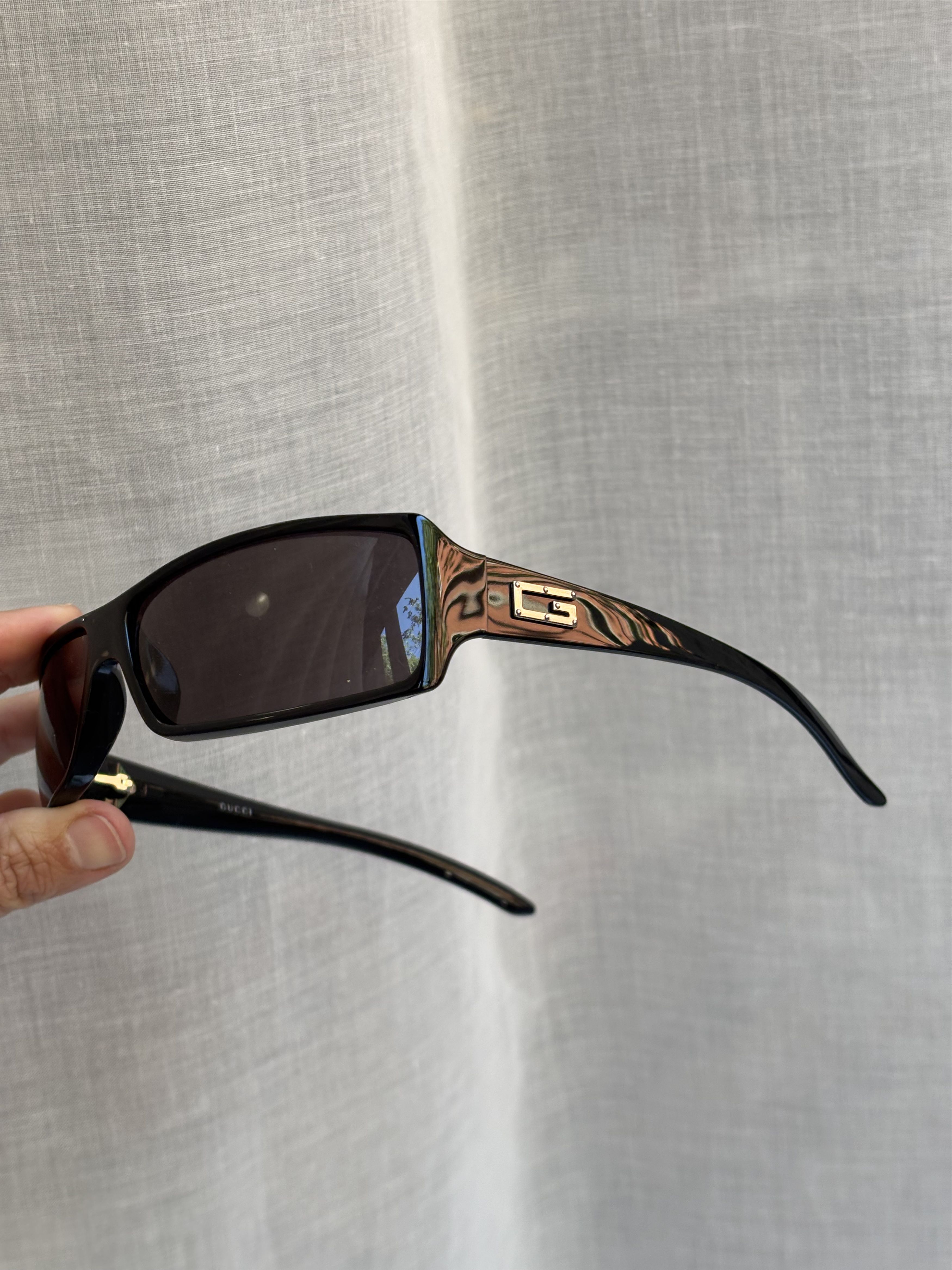 Gucci GUCCI Sunglasses GG 2515 Wrap Shield Ski Mask Tom Ford Black Size ONE SIZE - 3 Thumbnail