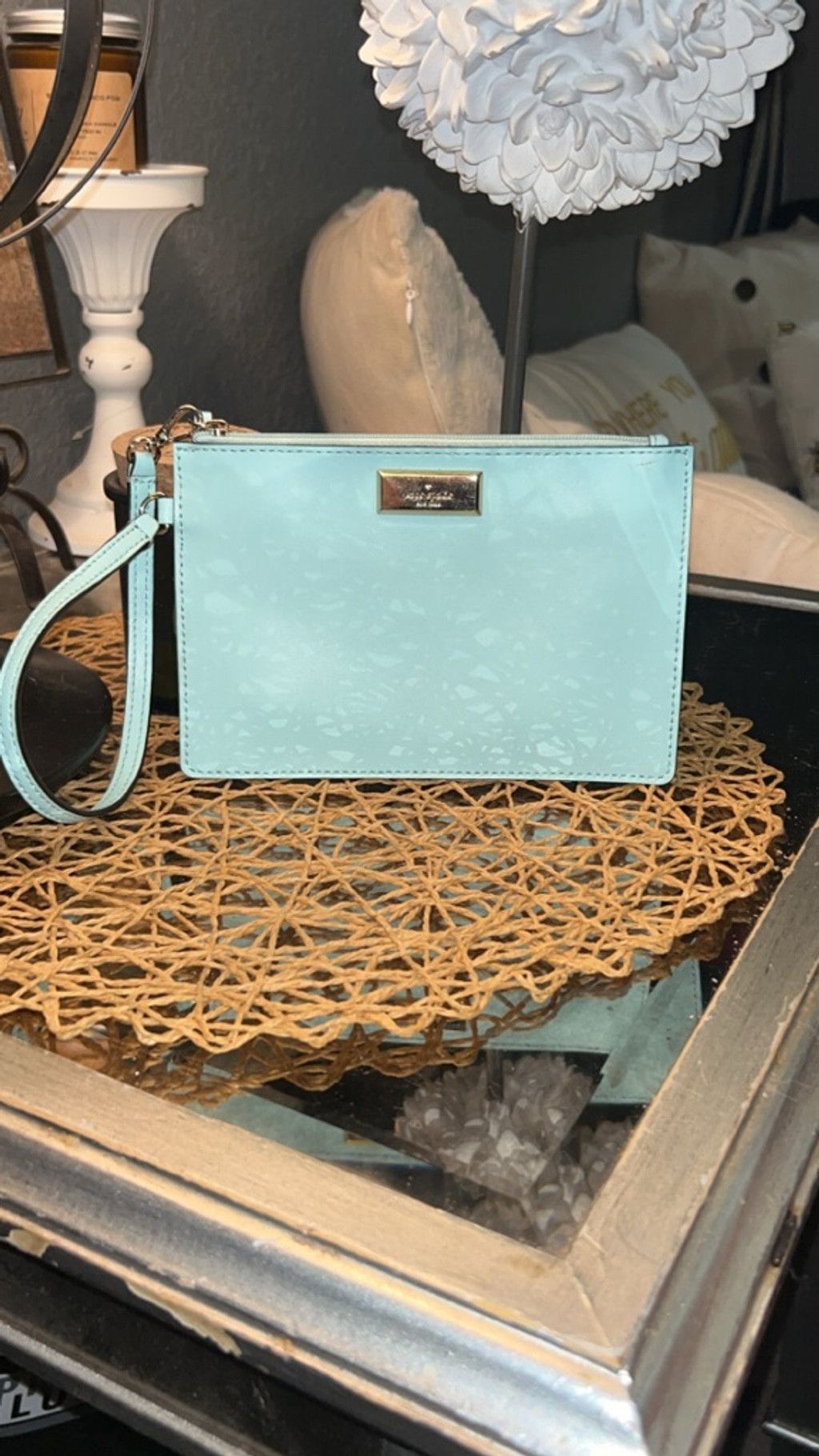 Kate Spade Women's Kate Spade Light Blue Clutch & Wristlet One Size Size ONE SIZE - 2 Thumbnail
