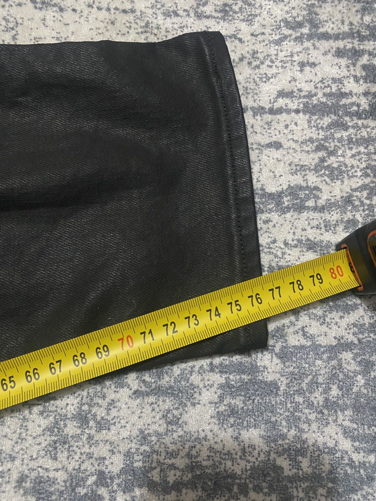 G-Star Revend Skinny Waxed Black with leather rings Size US 32 / EU 48 - 13 Thumbnail