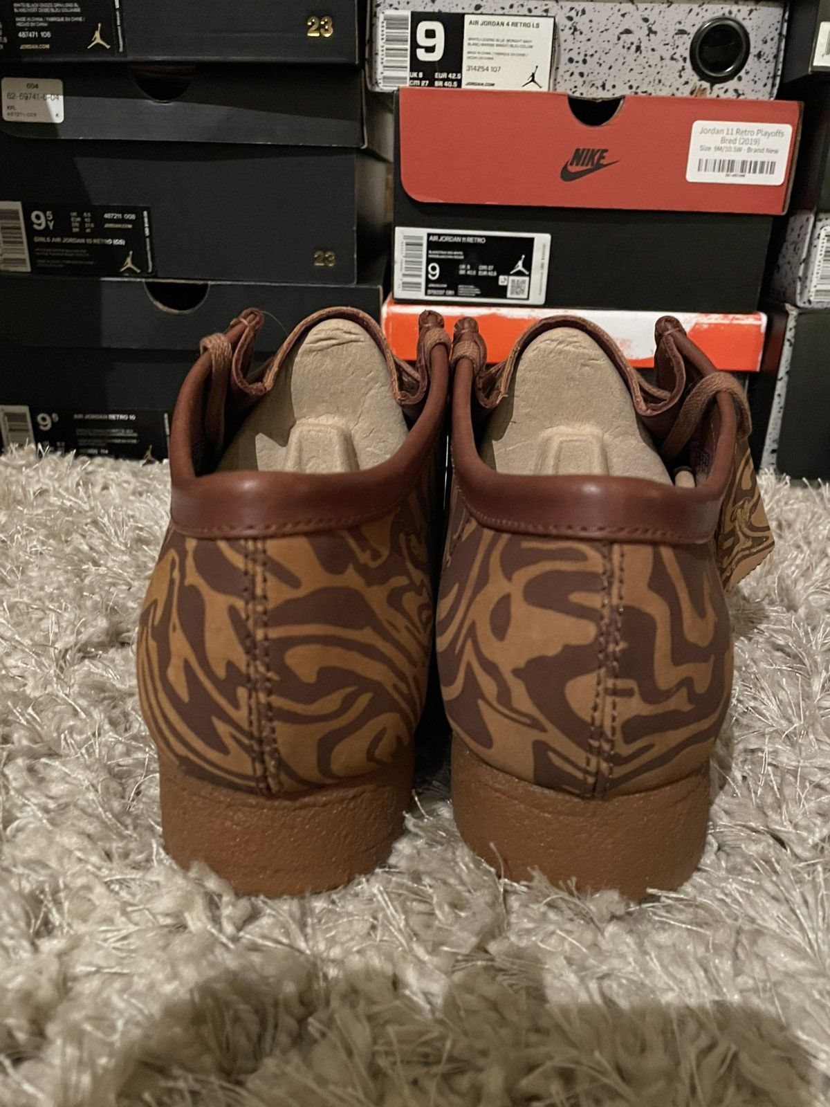 Wu-Tang Clan Clarks x Wu Wear Wallabees Size US 13 / EU 46 - 6 Thumbnail