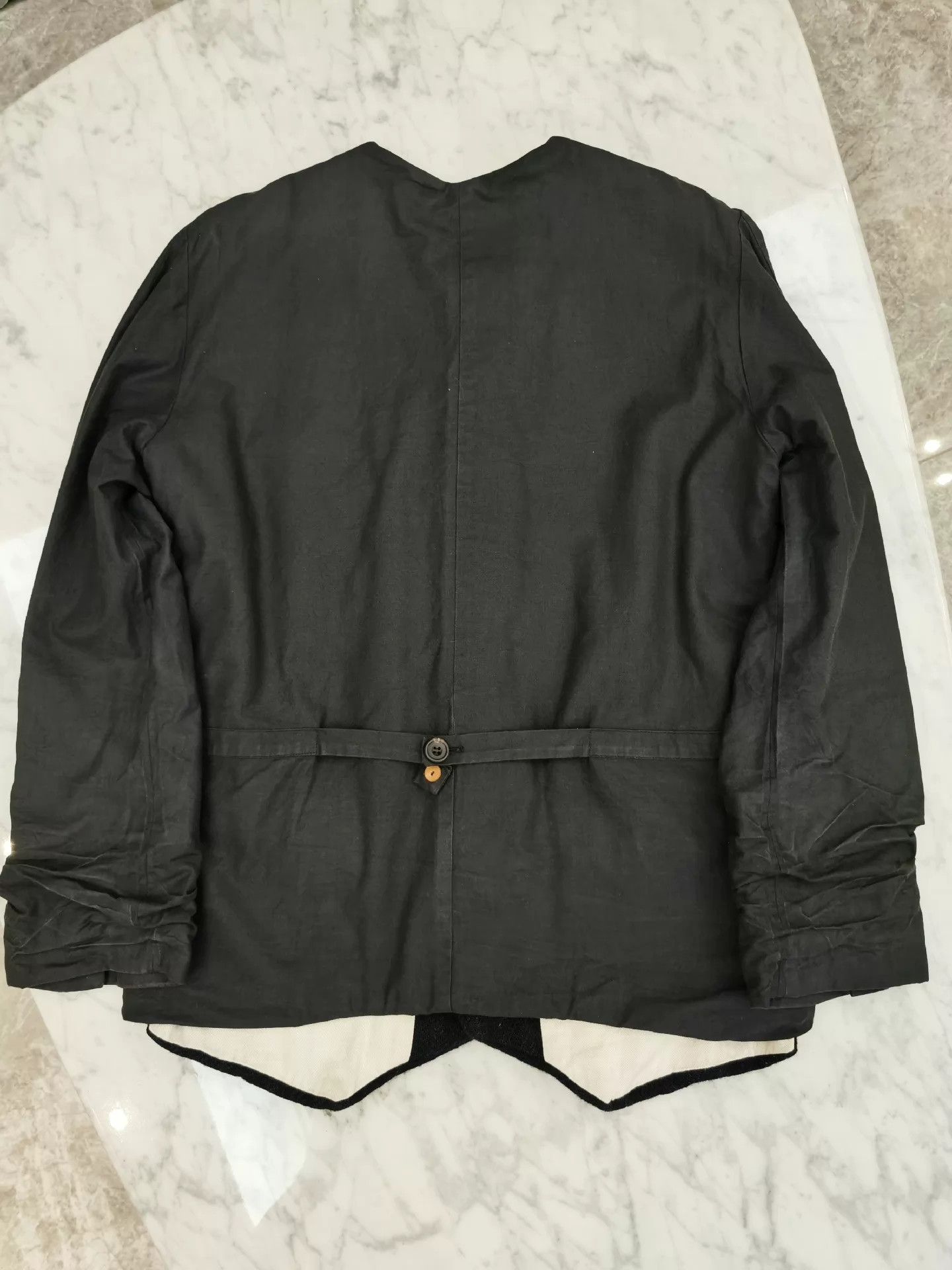 Paul Harnden Shoemakers Paul Harnden Collarless Color Blocked XS Jacket (Hidden) Size US XS / EU 42 / 0 - 8 Thumbnail