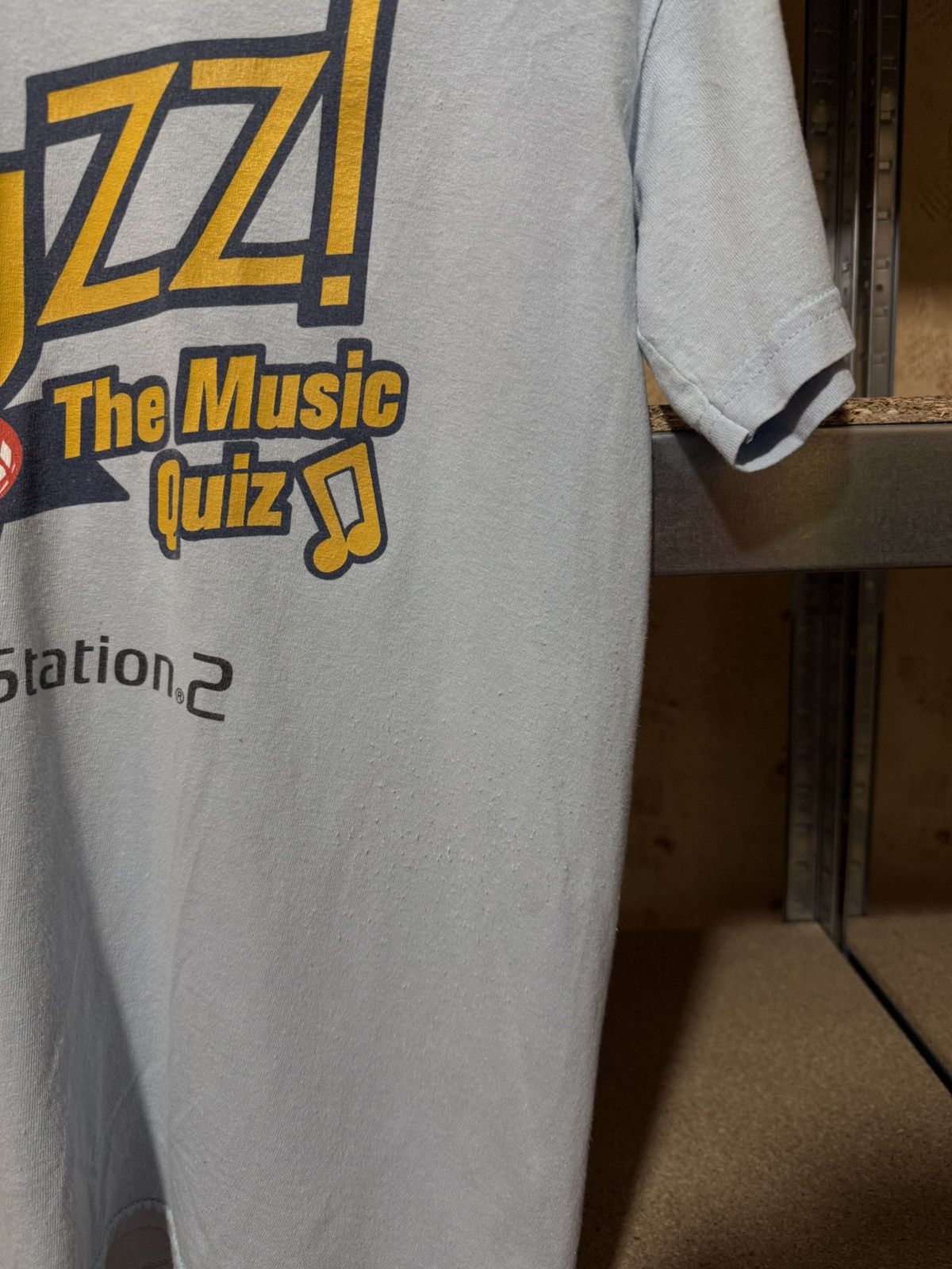 Microsoft Vintage 2000’s Buzz! The Music Quiz PlayStation 2 T-Shirt Size US S / EU 44-46 / 1 - 5 Thumbnail