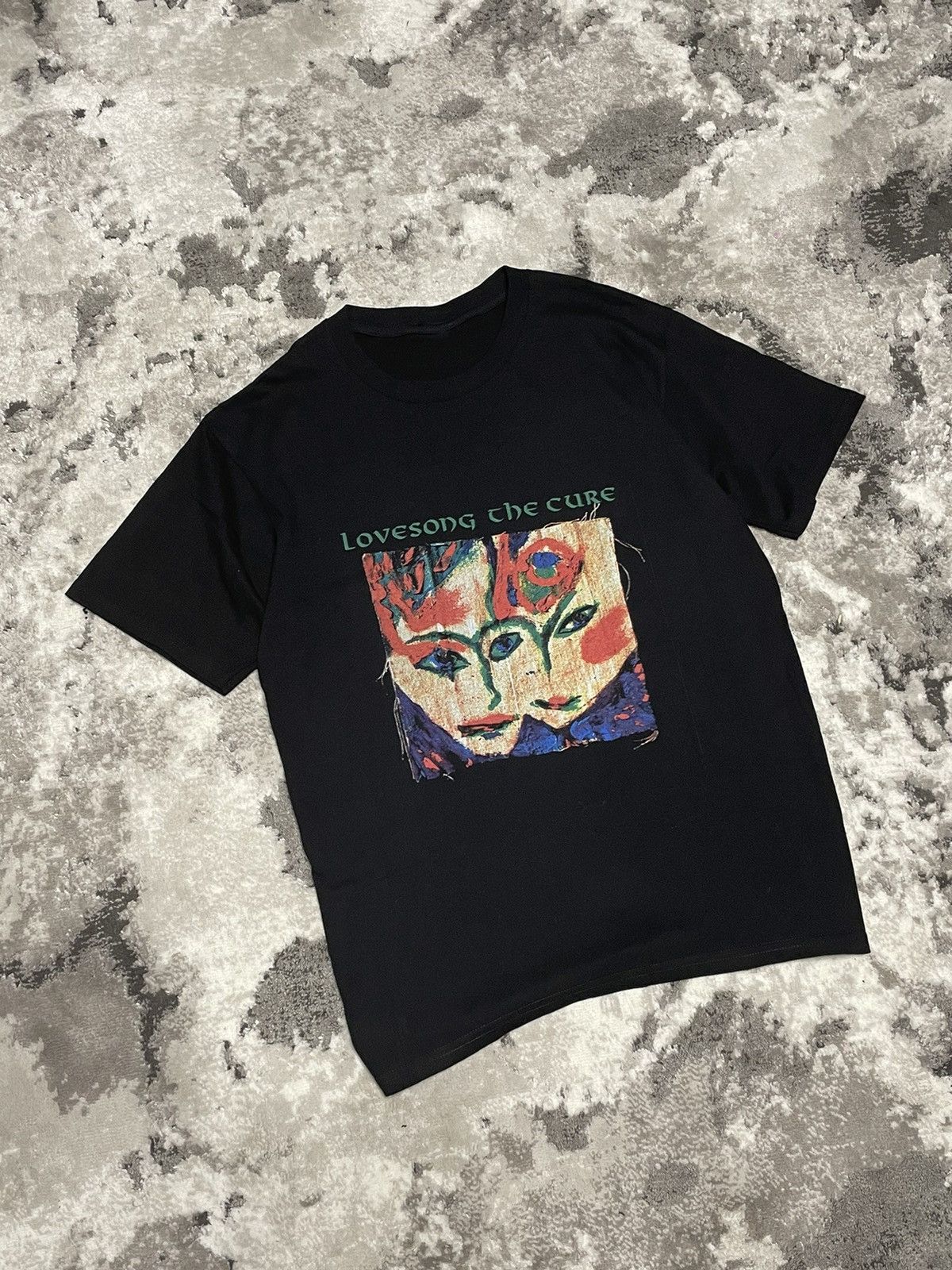 Band Tees × Vintage Vintage The Cure Lovesong 90s Vibe Rock Band T-shirt Size US M / EU 48-50 / 2 - 1 Thumbnail