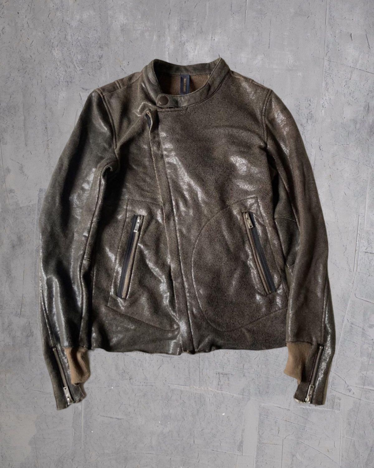 Japanese Brand × Maison MIHARA YASUHIRO Mihara yasuhiro riders leather jacket Size US S / EU 44-46 / 1 - 2 Thumbnail