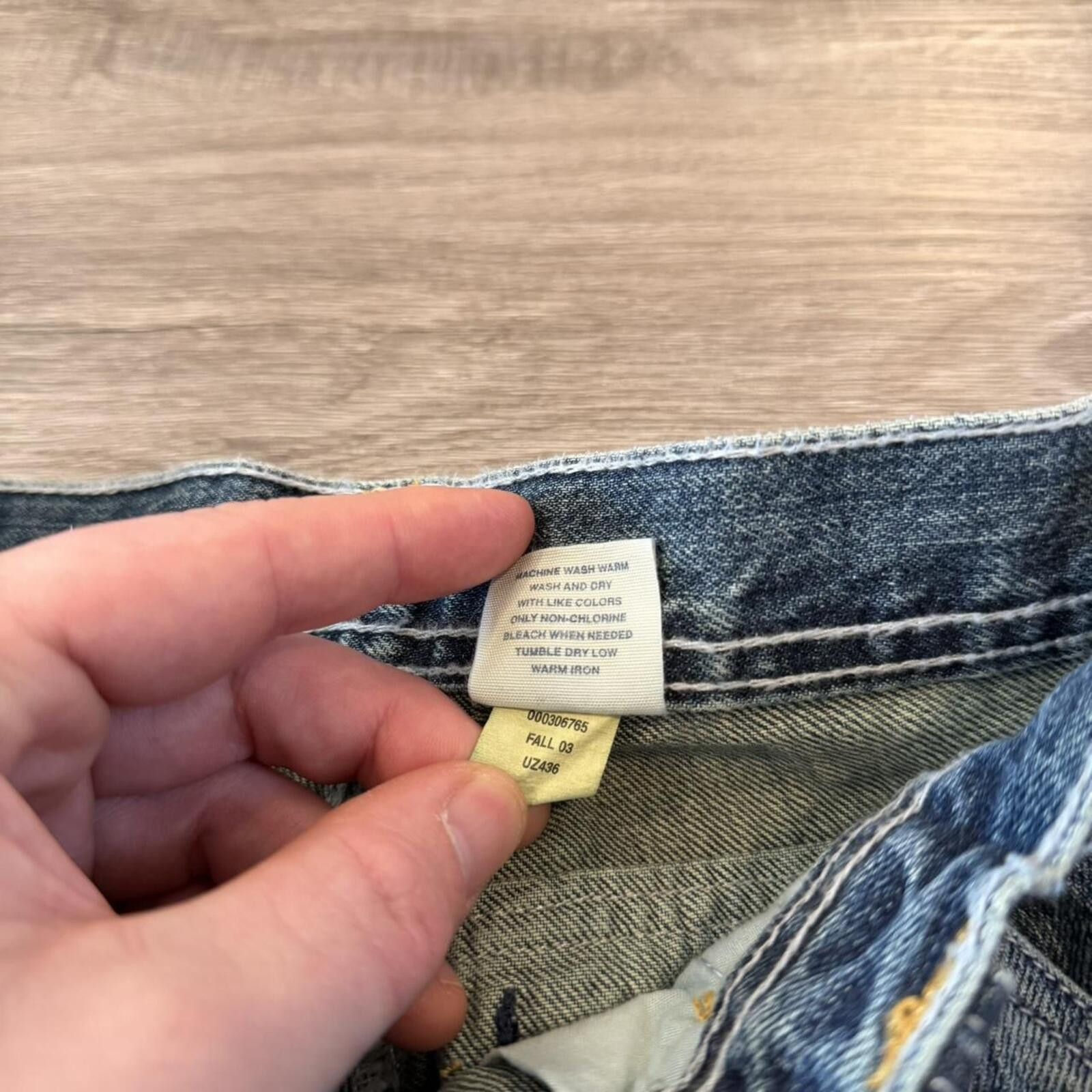 Old Navy Vintage Deadstock old navy baggy women’s jeans 2003 14 28x28 Size 28" / US 6 / IT 42 - 8 Thumbnail