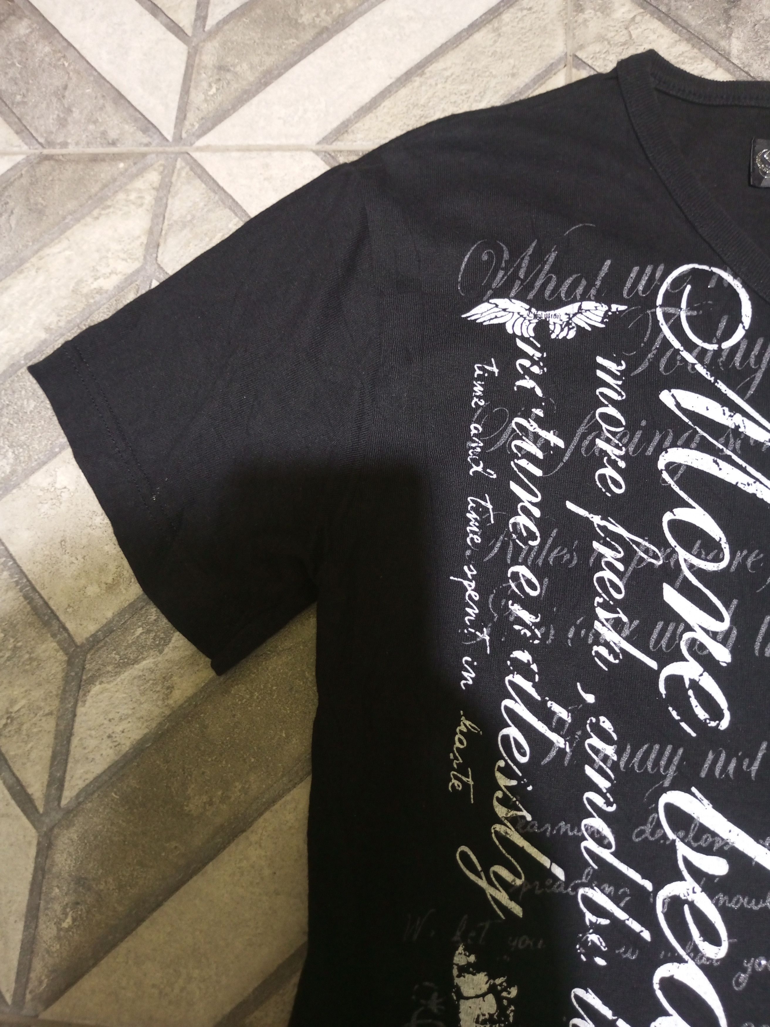 If Six Was Nine × Japanese Brand × Le Grande Bleu (L.G.B.) Vintage y2k Collins poem t shirt Size US M / EU 48-50 / 2 - 5 Thumbnail