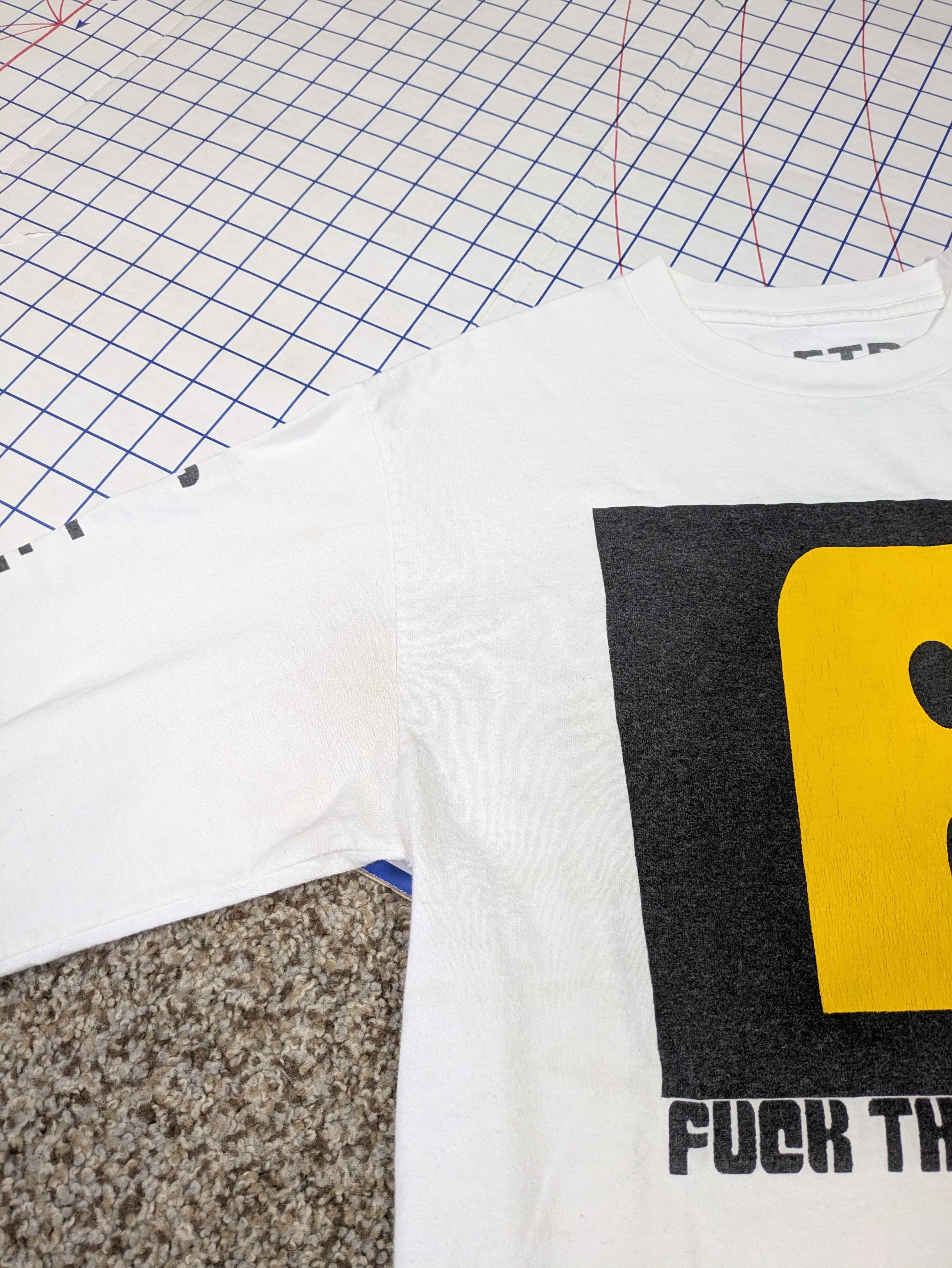 Fuck The Population Rare january 2015 FTP "F long sleeve" t shirt HUF Size US M / EU 48-50 / 2 - 4 Thumbnail