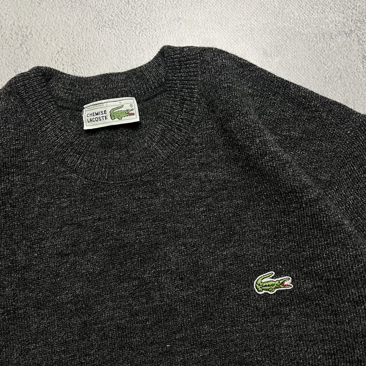 Lacoste × Vintage Vintage Chemise Lacoste Rare y2k sweater Size US S / EU 44-46 / 1 - 4 Thumbnail