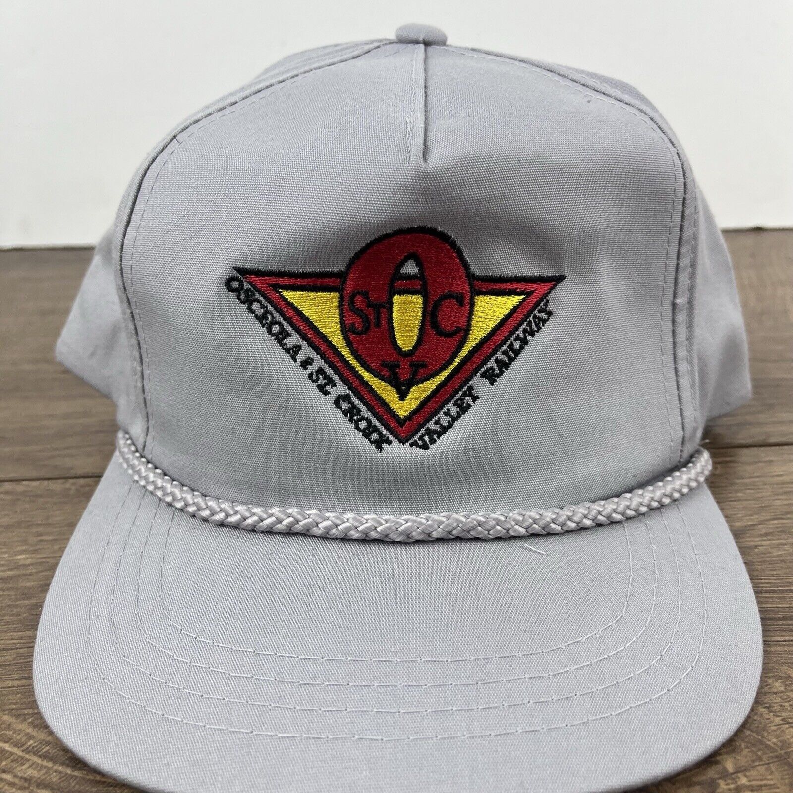 Other Osceola St Croix Hat Valley Railway Snapback Hat Gray Hat Ad Size ONE SIZE - 7 Thumbnail