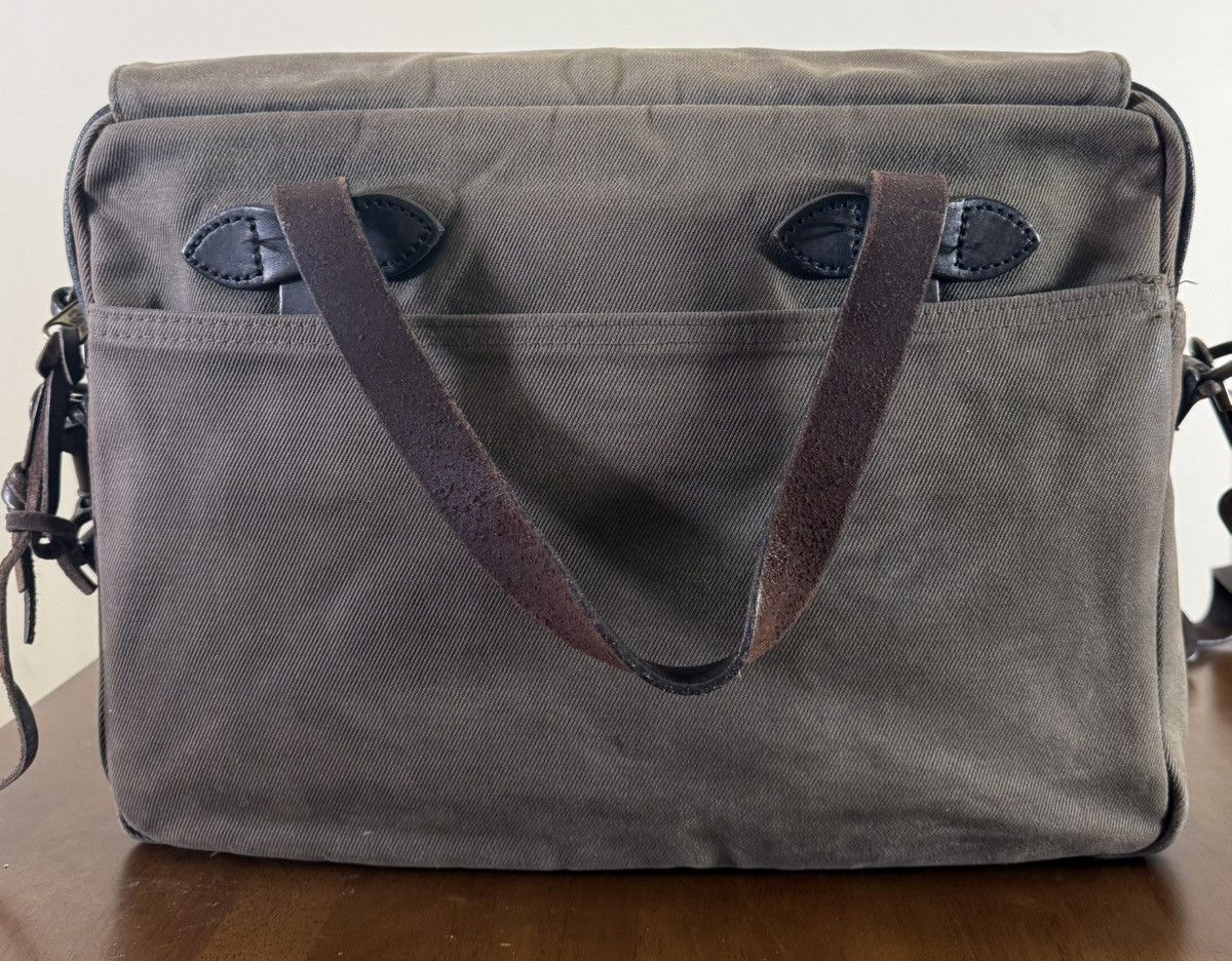 Filson Filson 256 Original Briefcase Otter Green USA Made Size ONE SIZE - 2 Thumbnail