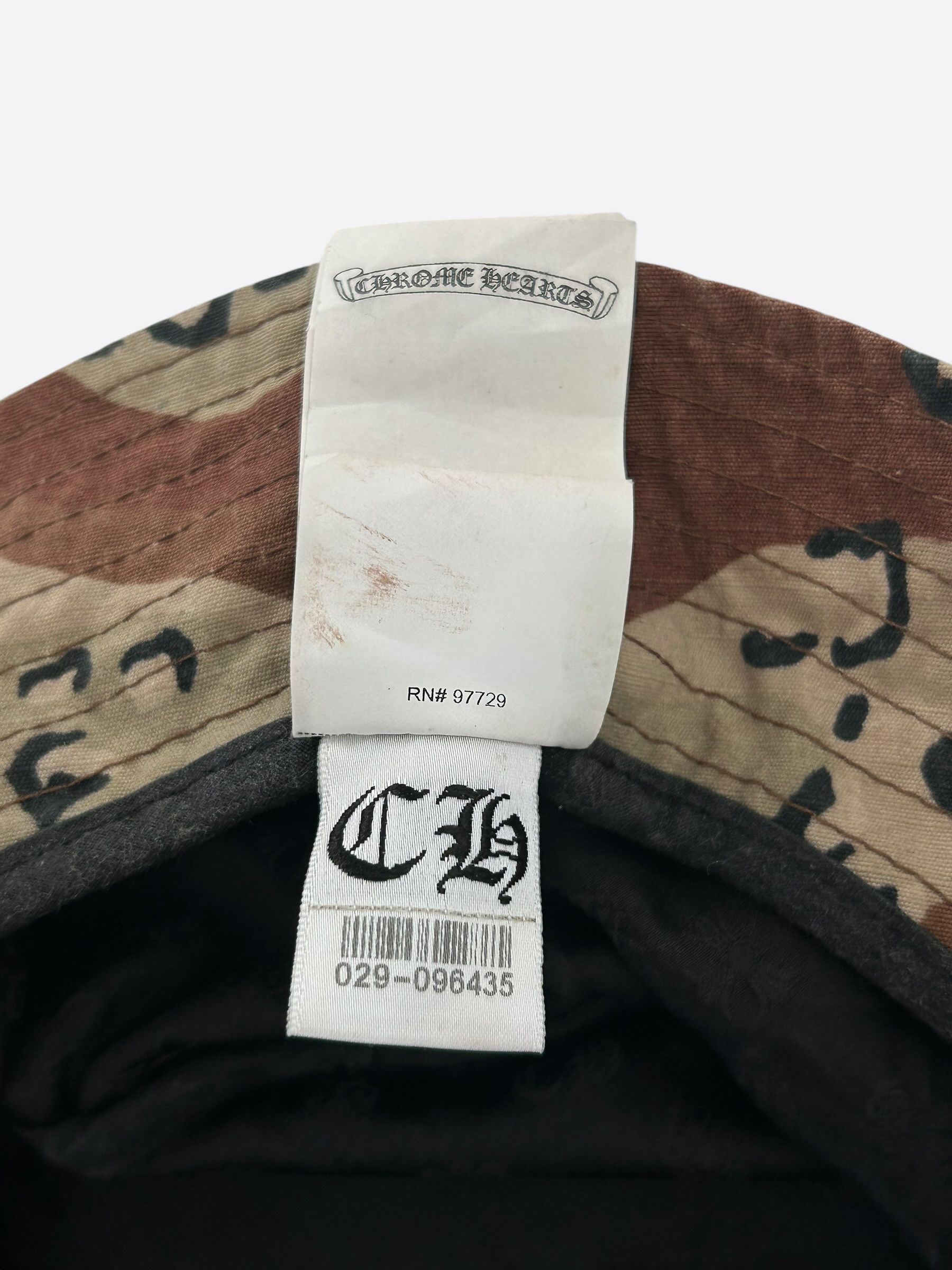 Chrome Hearts Chrome Hearts Matty Boy Camouflage Sex Records Bucket Hat Size ONE SIZE - 8 Thumbnail