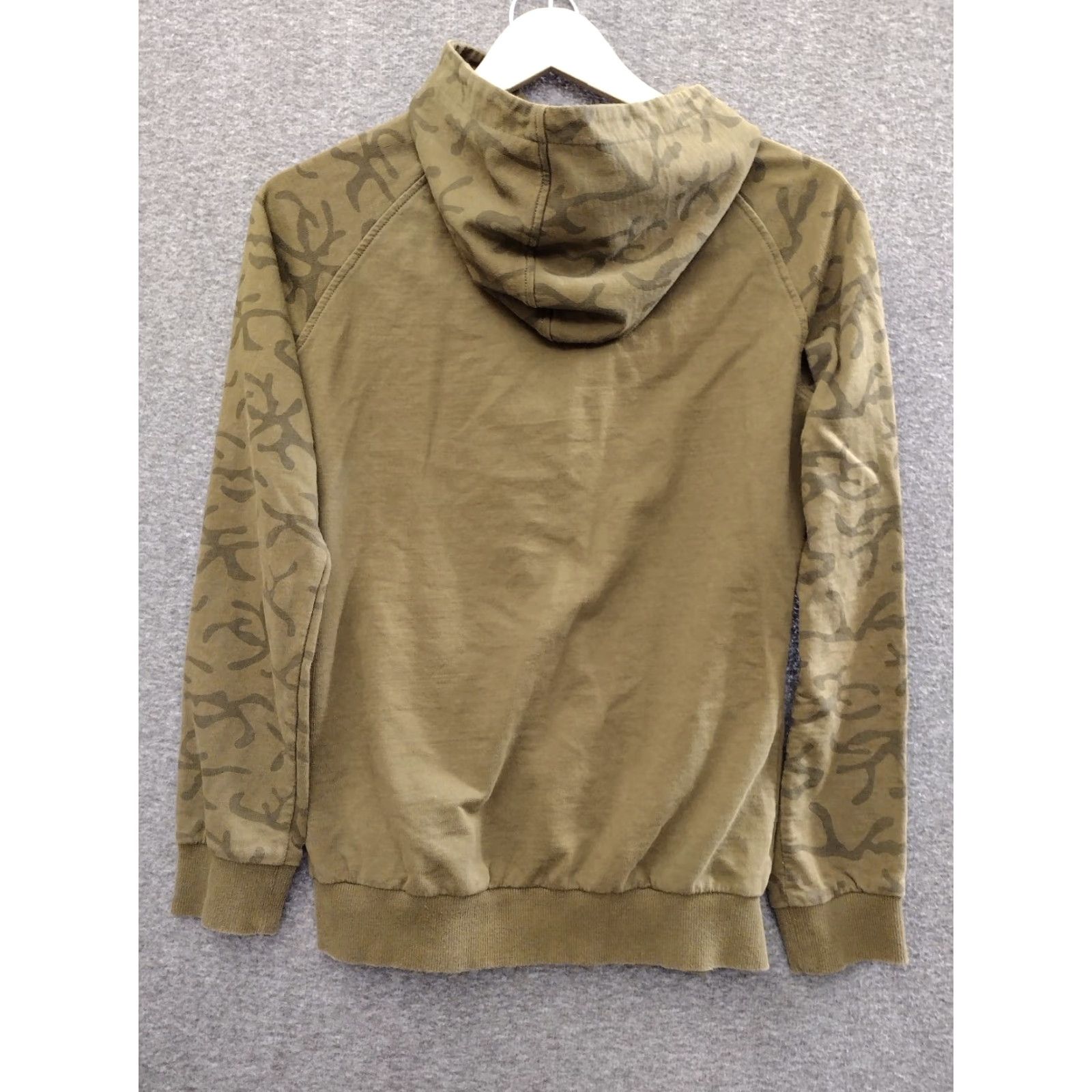 Vintage Elite Tribe Military Army Zip up Long Sleeve Hoodie Sweatshirt - Brown - L - Men - Camouflage - Full Zip - Lightweight - Regular Fit Size US L / EU 52-54 / 3 - 2 Thumbnail