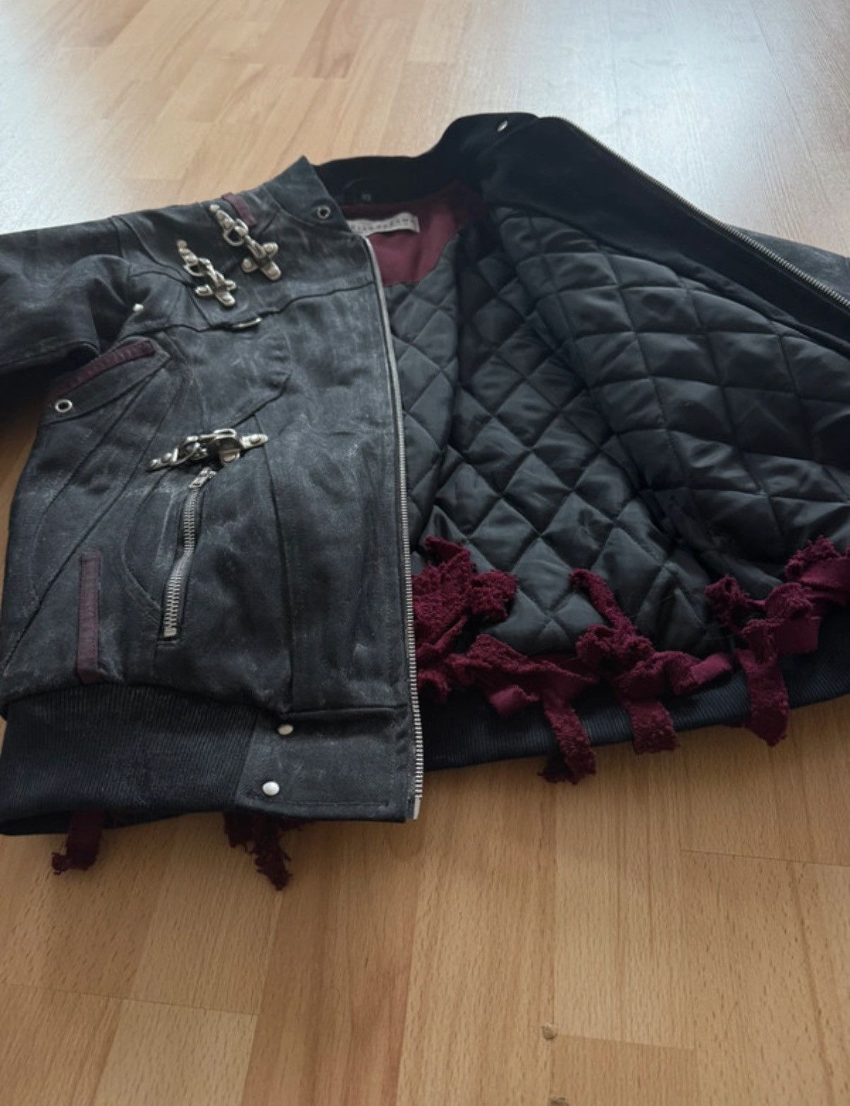 Japanese Brand archive avantgarde waxed unisex jacket japanese style niche Size S / US 4 / IT 40 - 5 Thumbnail