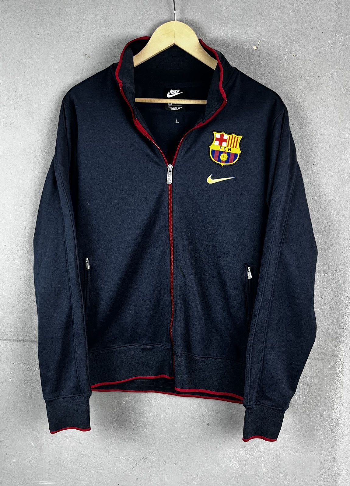 Nike Nike barcelona zip sweatshirt Size US L / EU 52-54 / 3 - 1 Thumbnail