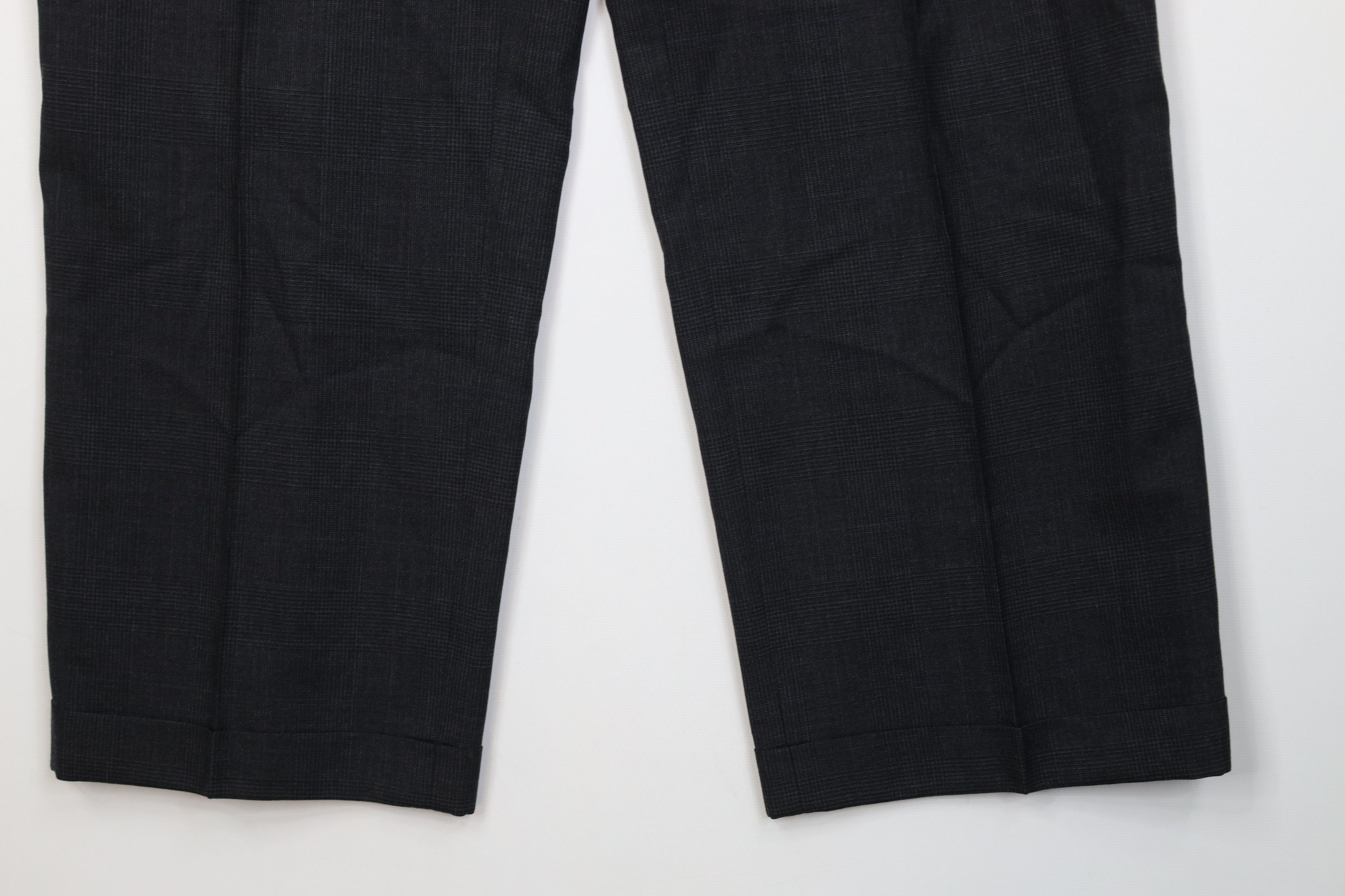 Jos. A. Bank Vintage 90s Jos A Bank Houndstooth Wide Leg Chino Pants USA Size US 30 / EU 46 - 4 Thumbnail