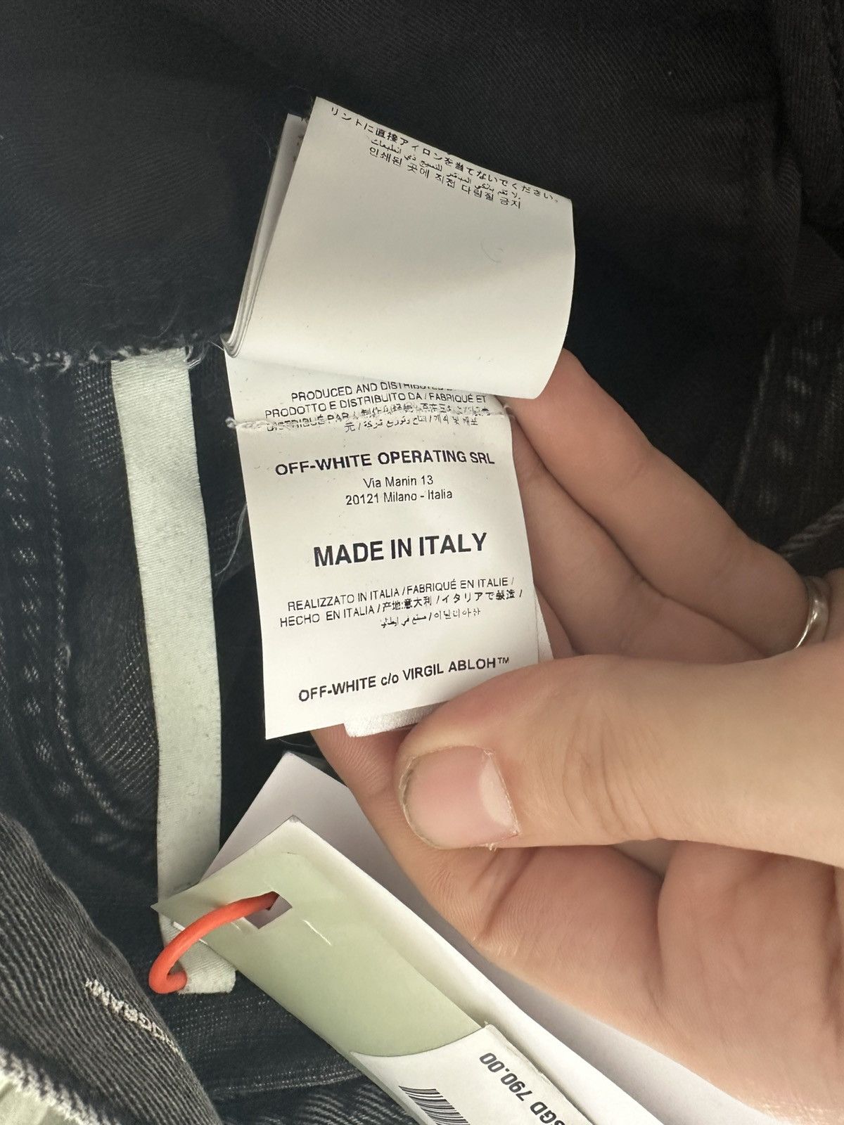 Off-White OFF WHITE DENIM JEANS Size US 29 - 9 Thumbnail