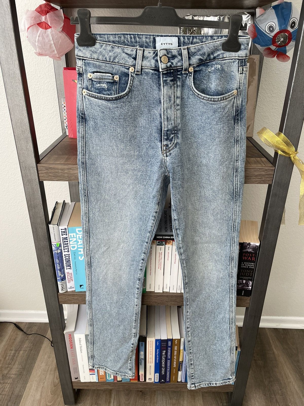 image of New Eytys Solstice Jeans, Size 28 in Blue, Women's