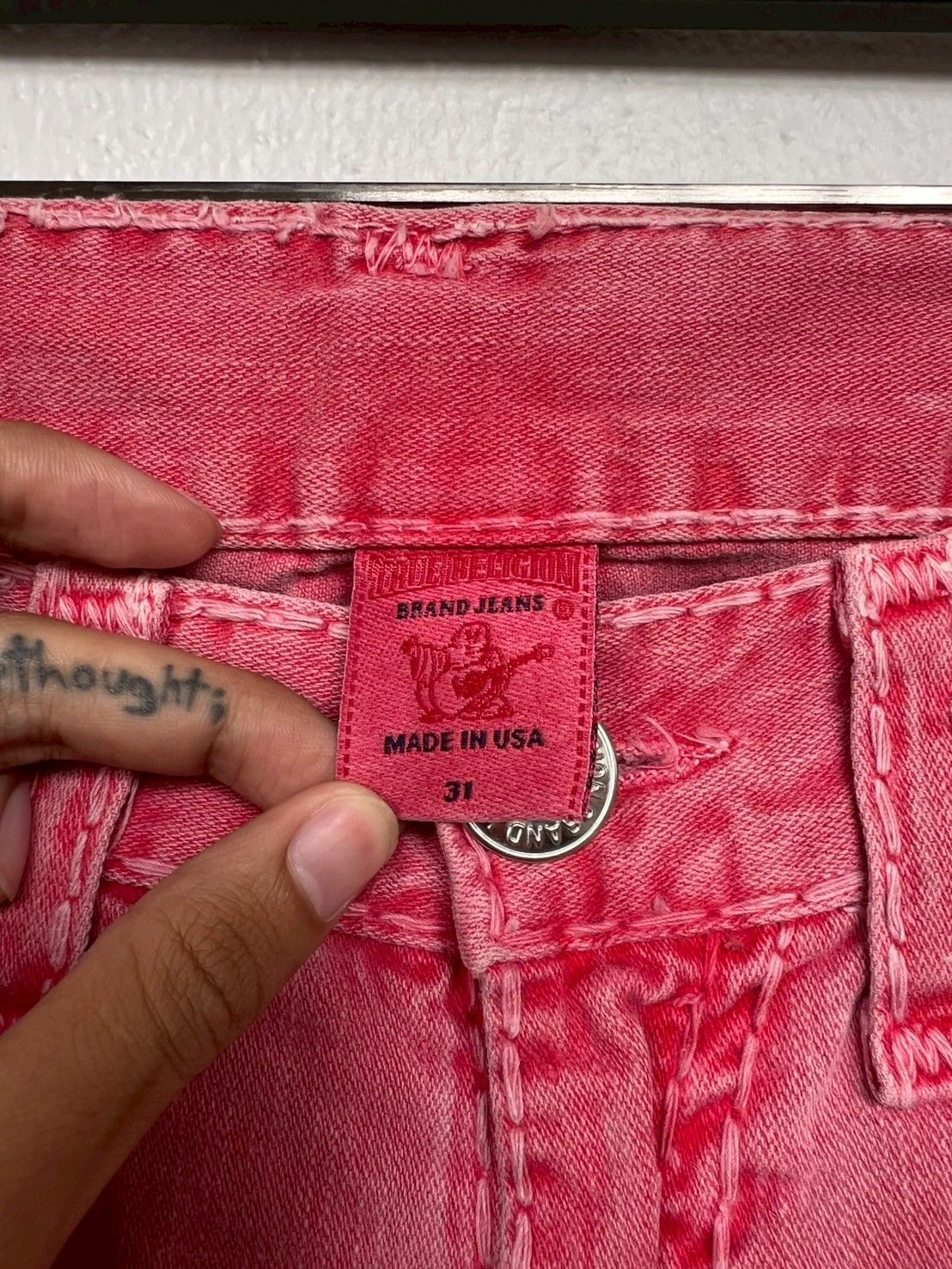 True Religion VINTAGE TRUE RELIGION BOBBY SUPER T JEANS Size US 34 / EU 50 - 3 Thumbnail